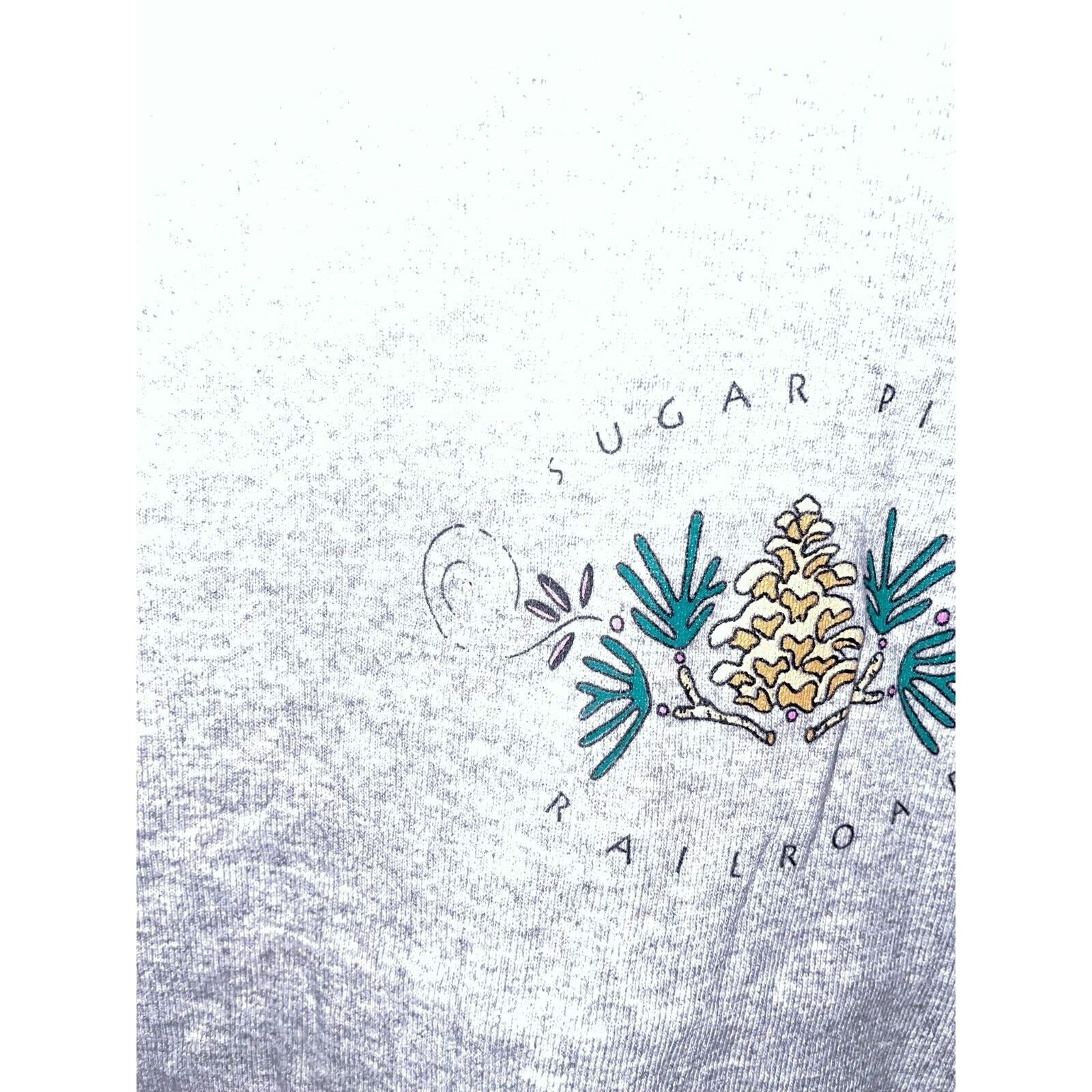 Vintage Womens Sugar Pine Shirt Railroad Gray Sleeveless VTG 90s XL Size XL / US 12-14 / IT 48-50 - 3 Thumbnail