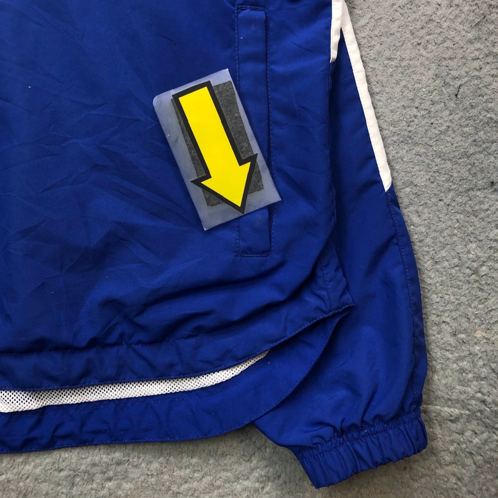 Brooks Brooks Lincoln Marathon Windbreaker Jacket Mens Large Blue White Full Zip Pockets Vented Size US L / EU 52-54 / 3 - 7 Thumbnail