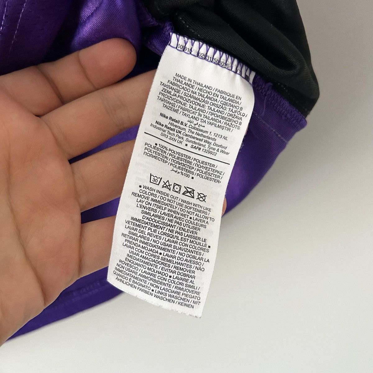 Nike Jordan LeBron James los Angeles Lakers #6 Size US L / EU 52-54 / 3 - 6 Thumbnail