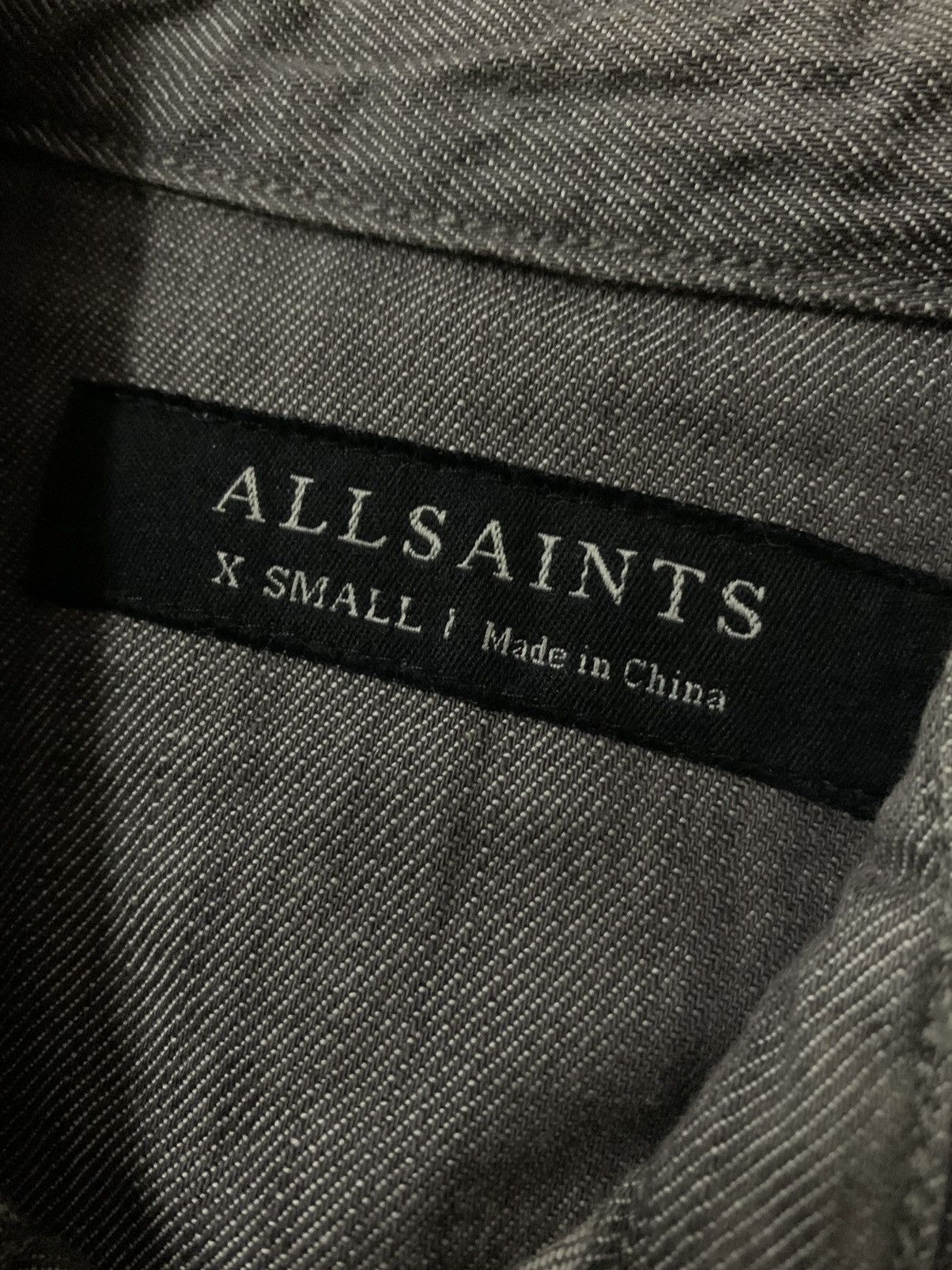 Allsaints 💥Allsaints Western Ripped Denim Size US S / EU 44-46 / 1 - 10 Thumbnail