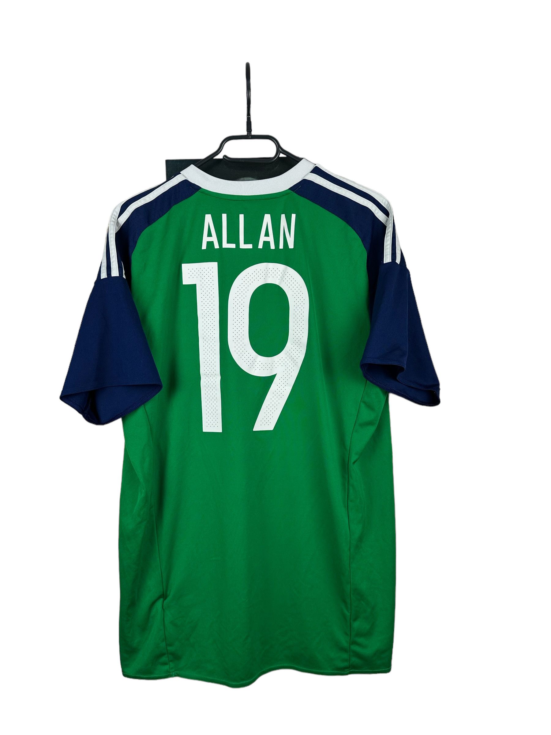 Adidas Northern Ireland football shirt 2015 #19 Allan Adidas Jersey Size US L / EU 52-54 / 3 - 1 Thumbnail