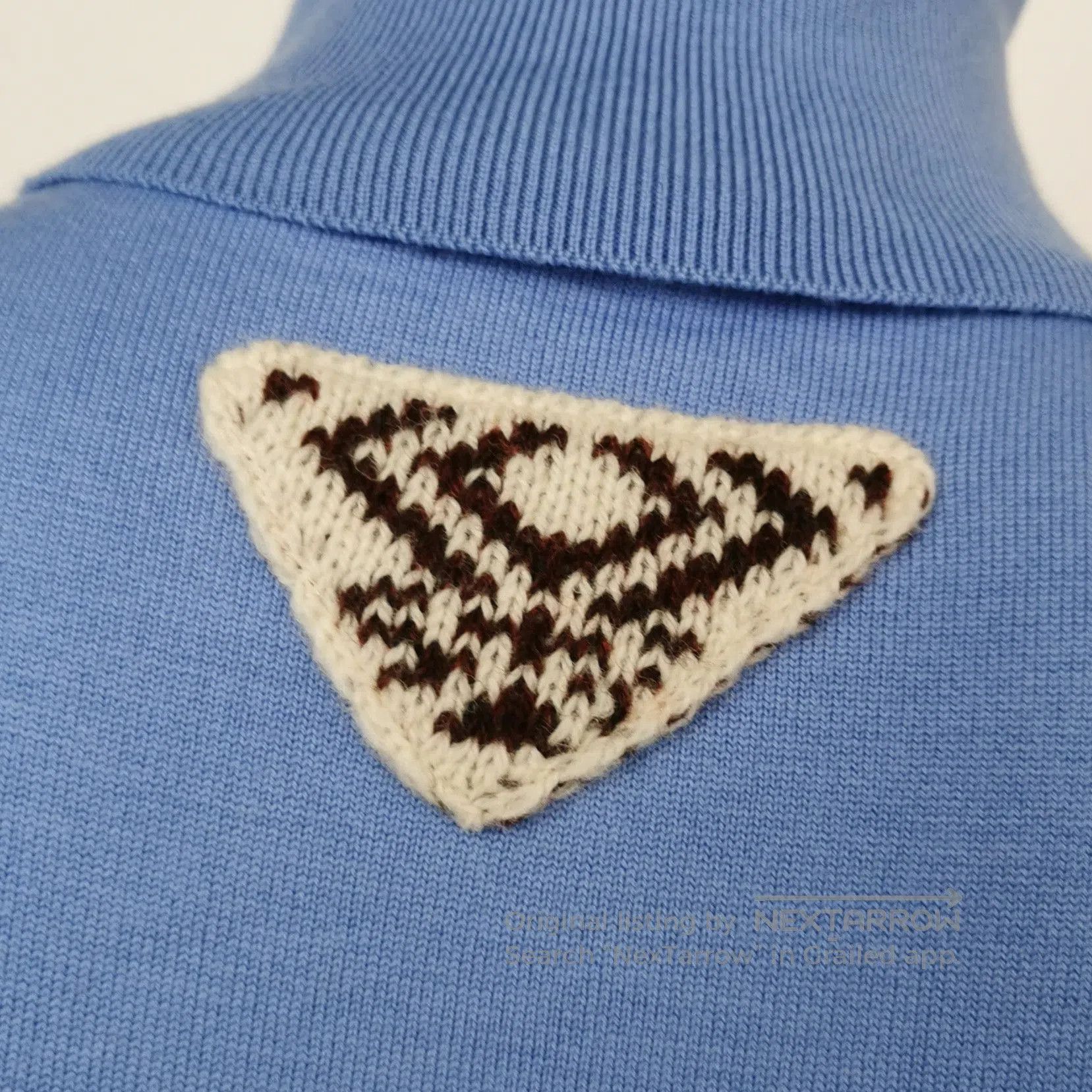 Prada Prada Wool Blend Turtleneck Long Sleeve Sweater . Size S / US 4 / IT 40 - 3 Thumbnail