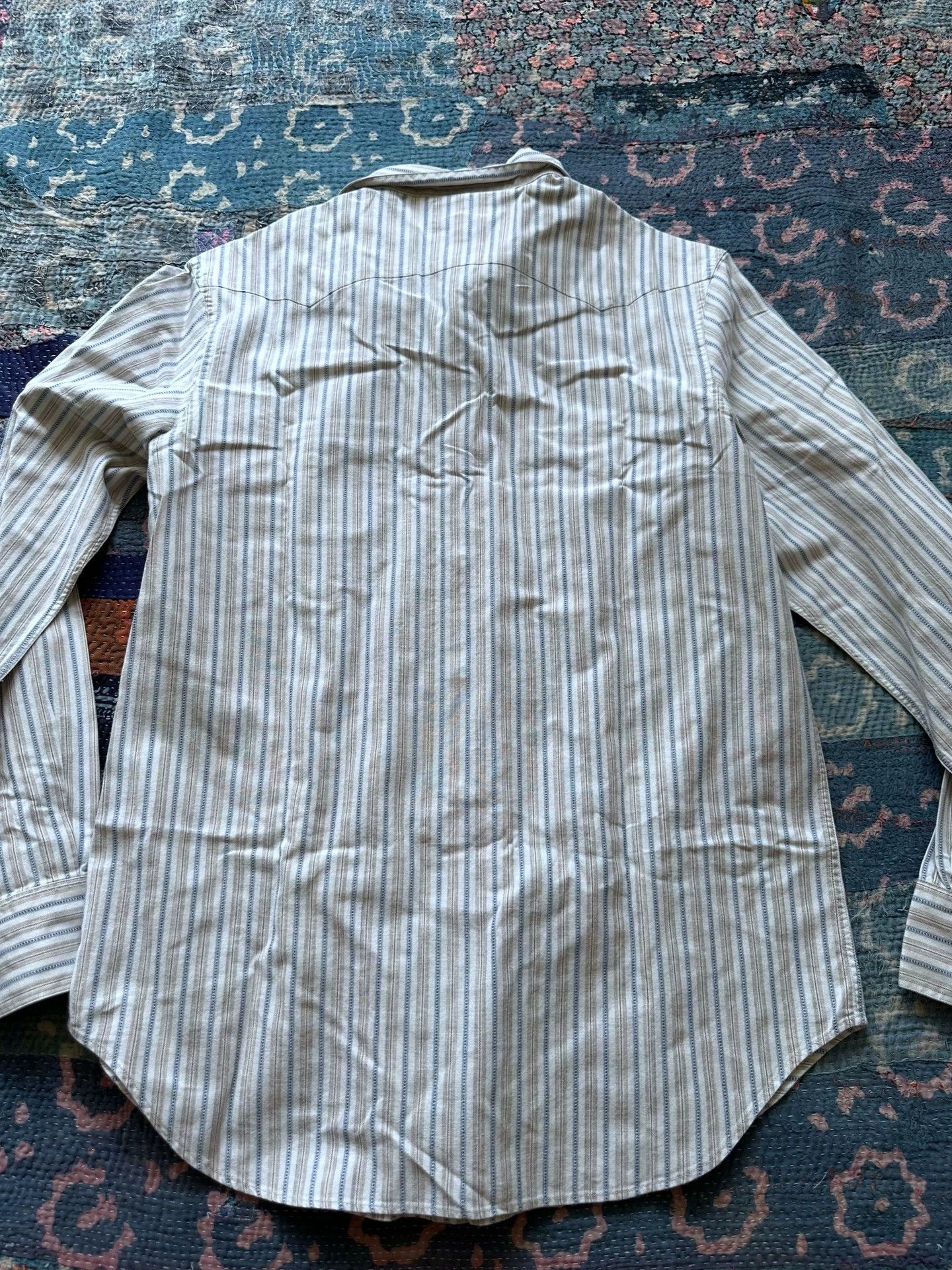 RRL Ralph Lauren RRL Vintage Western Striped Shirt L Like New Size US L / EU 52-54 / 3 - 2 Thumbnail