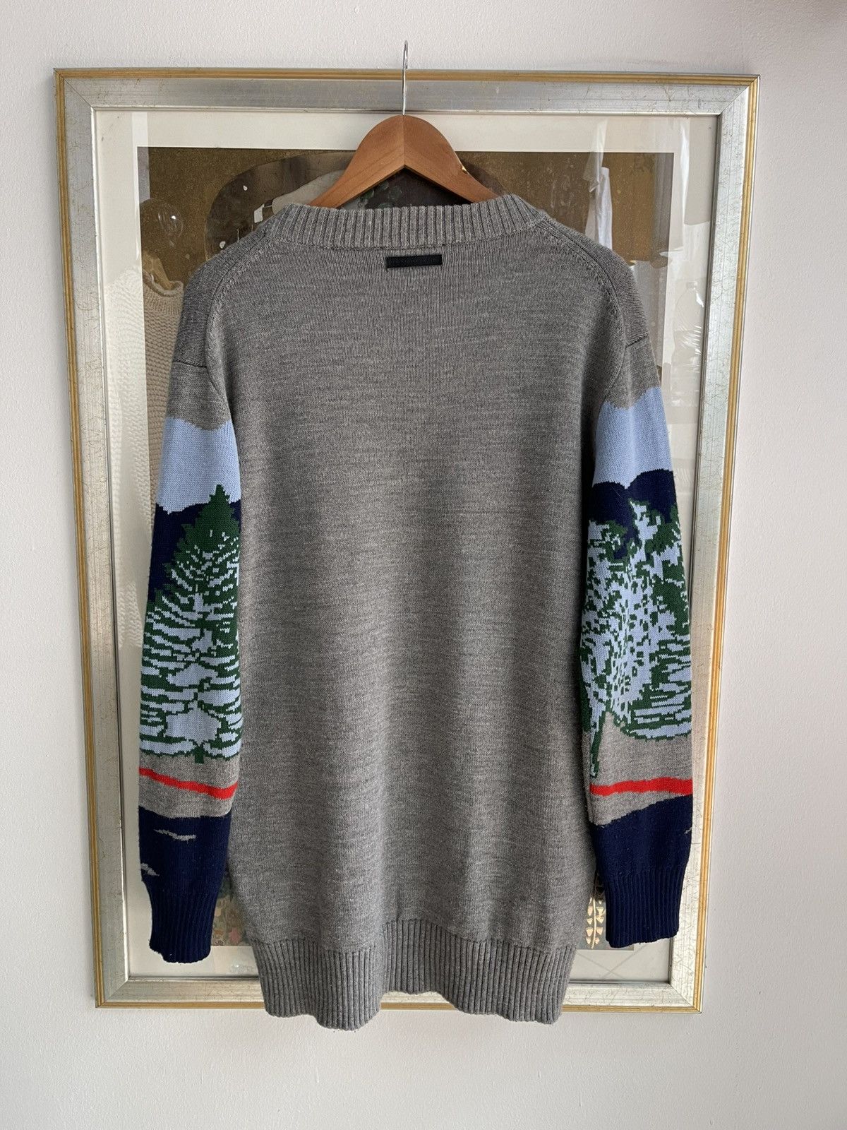 Diesel Black Gold Diesel Landscape Sweater Knit y2k Size US M / EU 48-50 / 2 - 2 Thumbnail