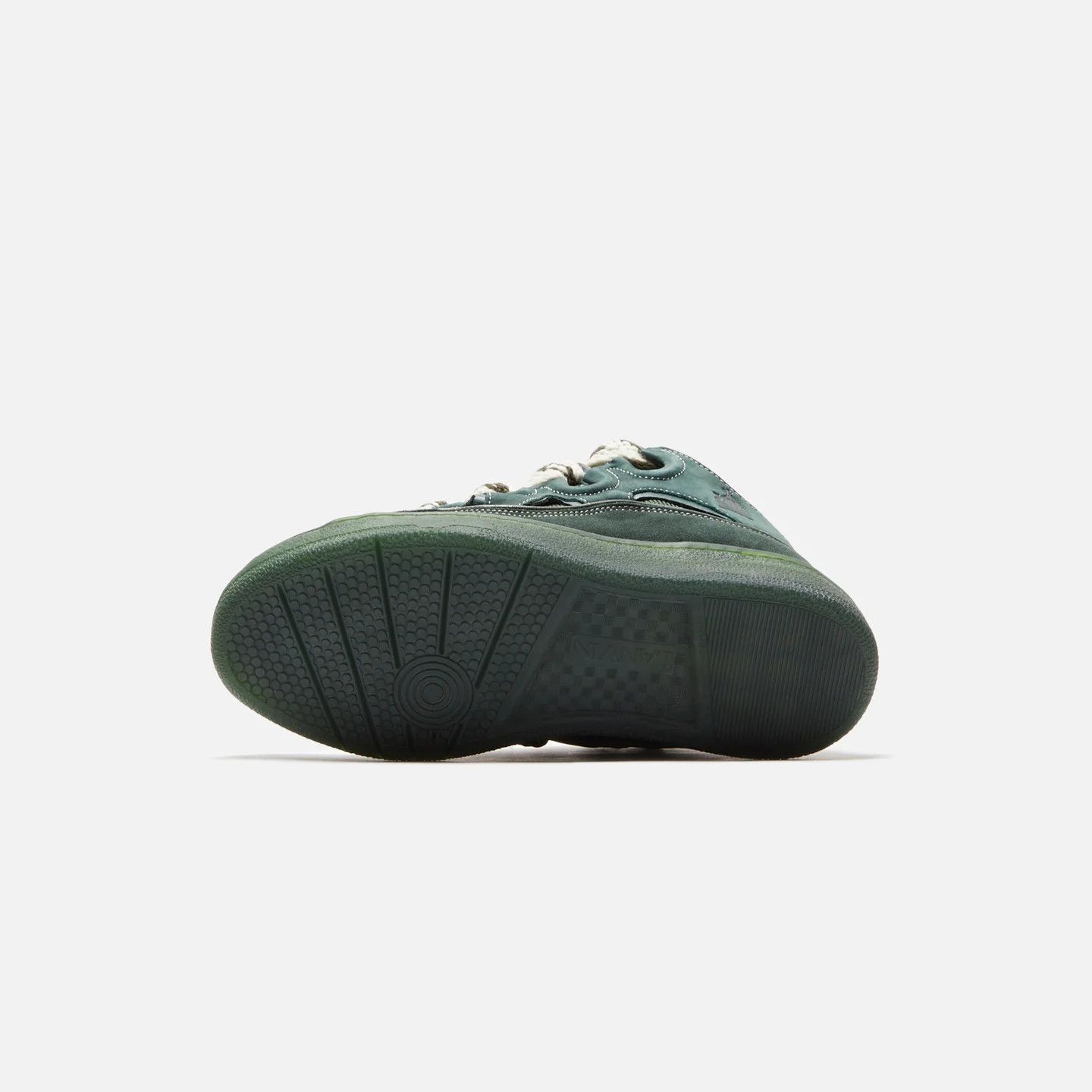 oc11z0325 Curb Low Top Sneakers in Dark Green