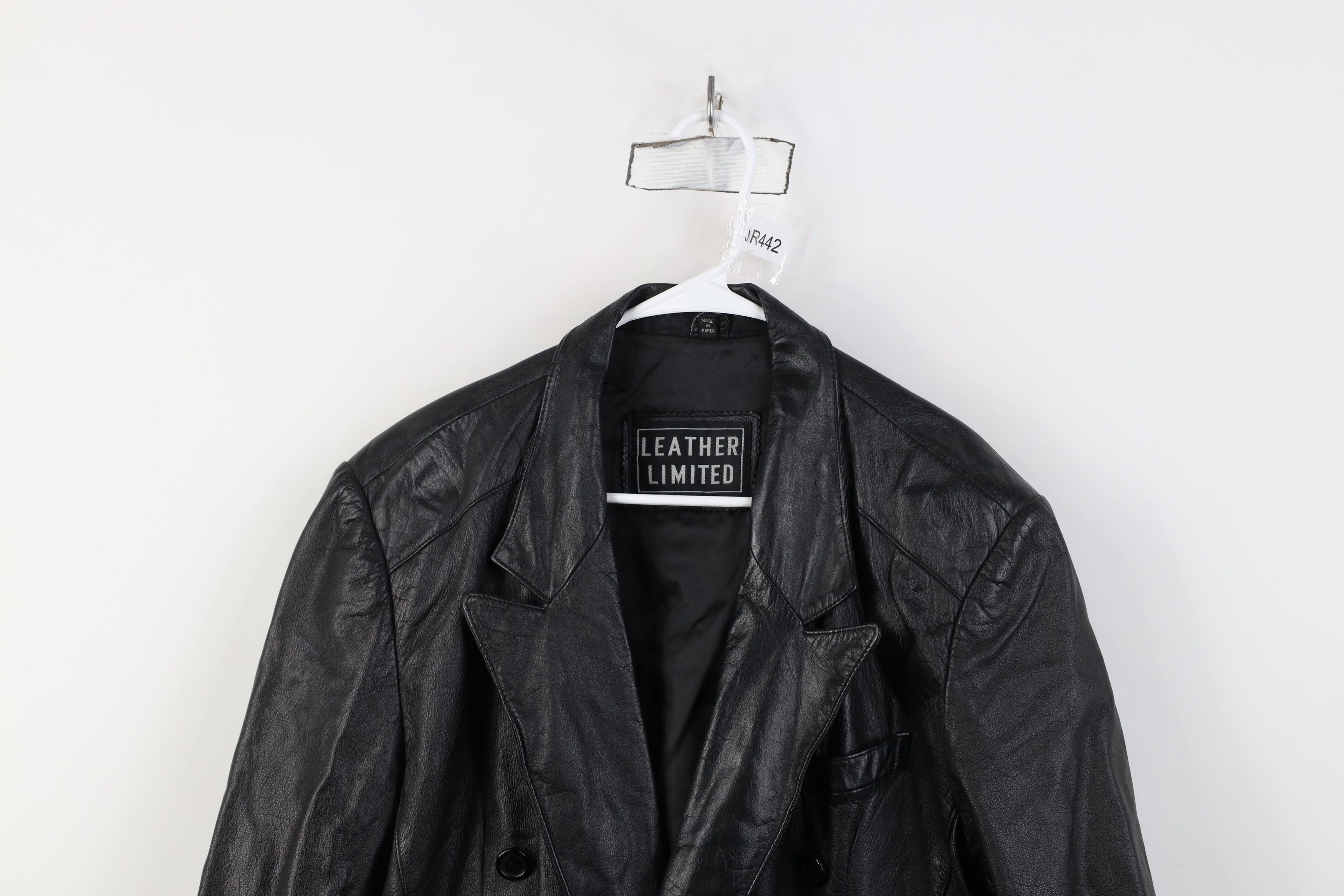 Vintage Vintage 90s Streetwear Breasted Blazer Jacket Coat Black Size US XL / EU 56 / 4 - 2 Thumbnail