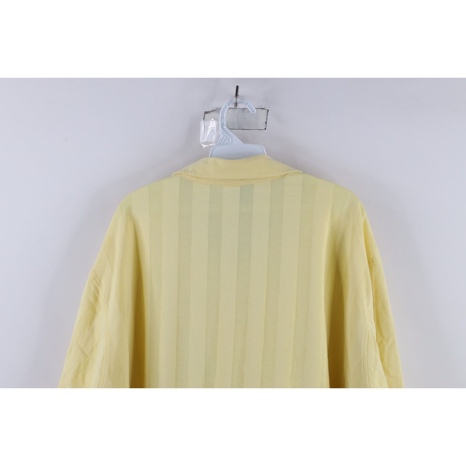 Vintage Vintage 90s Streetwear Distressed Striped Mob Polo Shirt 4XL Size US XXL / EU 58 / 5 - 11 Thumbnail
