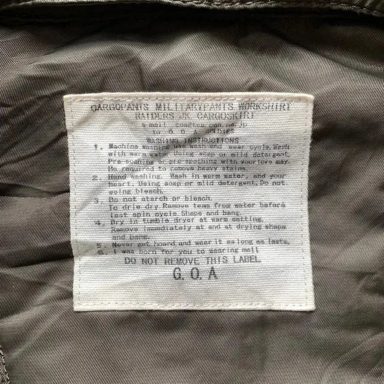 GOA G.O.A Archive Military Bomber Jacket Size US S / EU 44-46 / 1 - 12 Thumbnail