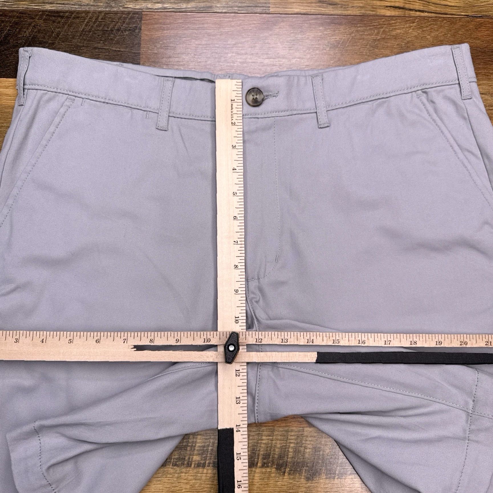 Vintage Sonoma Shorts Mens 38 Gray Mid Rise Stretch Chino Twill Regular Fit New Size US 38 / EU 54 - 7 Thumbnail