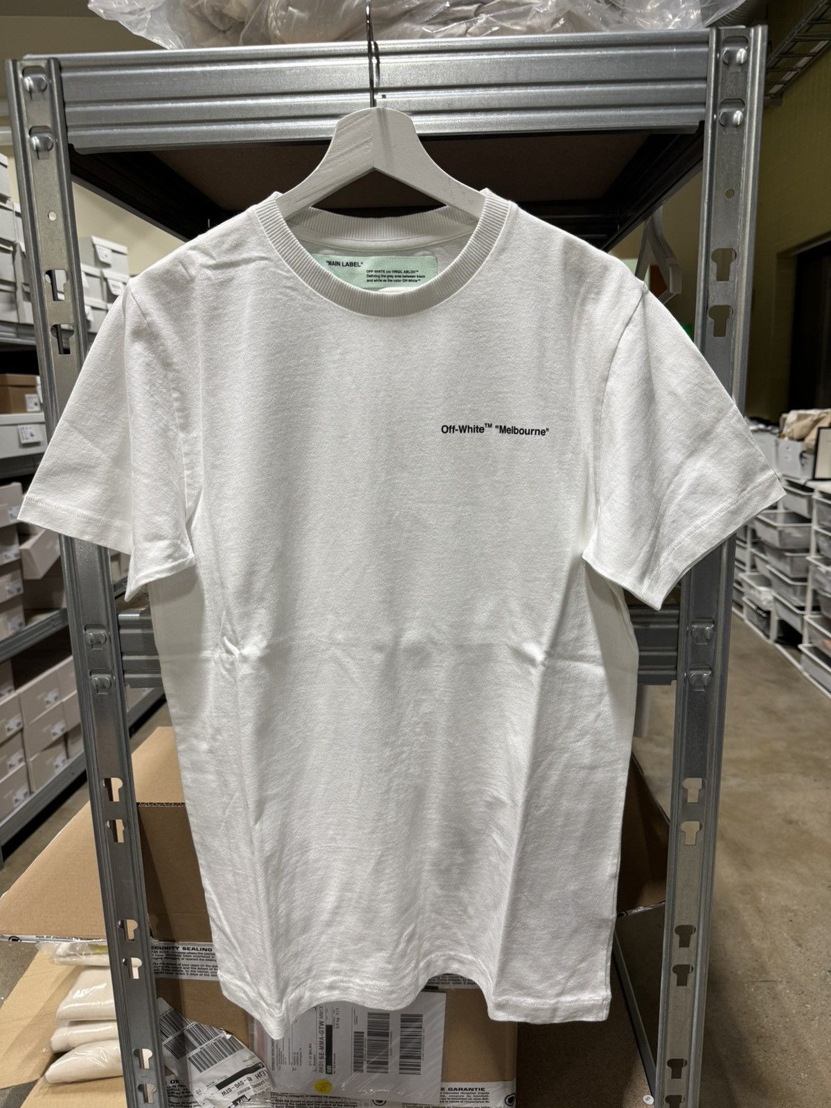 Off-White Off-White Melbourne Store Exclusive Arrow T-Shirt NEW 500$ Size US M / EU 48-50 / 2 - 2 Thumbnail