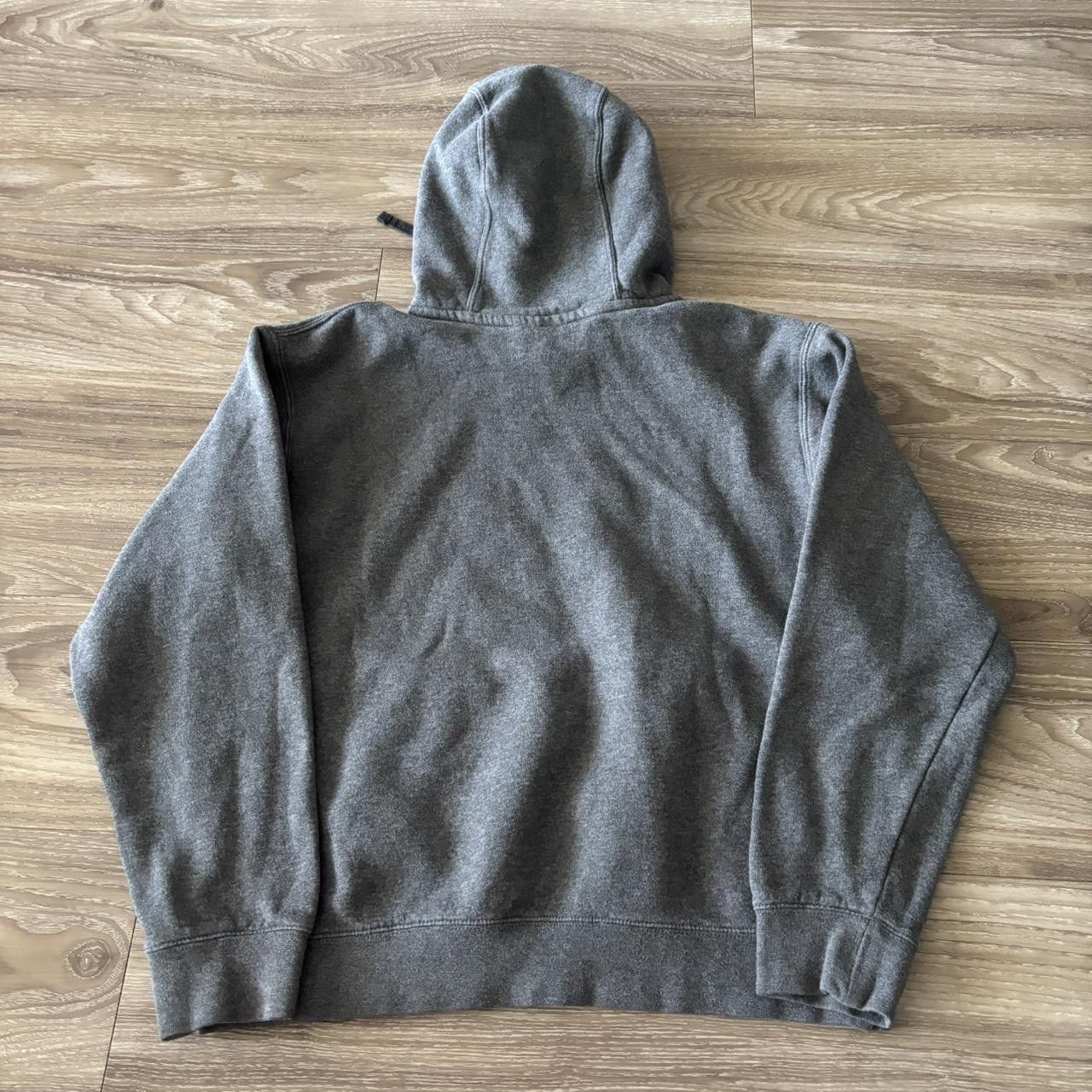 Nike Crazy Vintage Y2K/2000s Grey Nike Streetwear Essential Pullover Hoodie! Size S Size US S / EU 44-46 / 1 - 7 Thumbnail