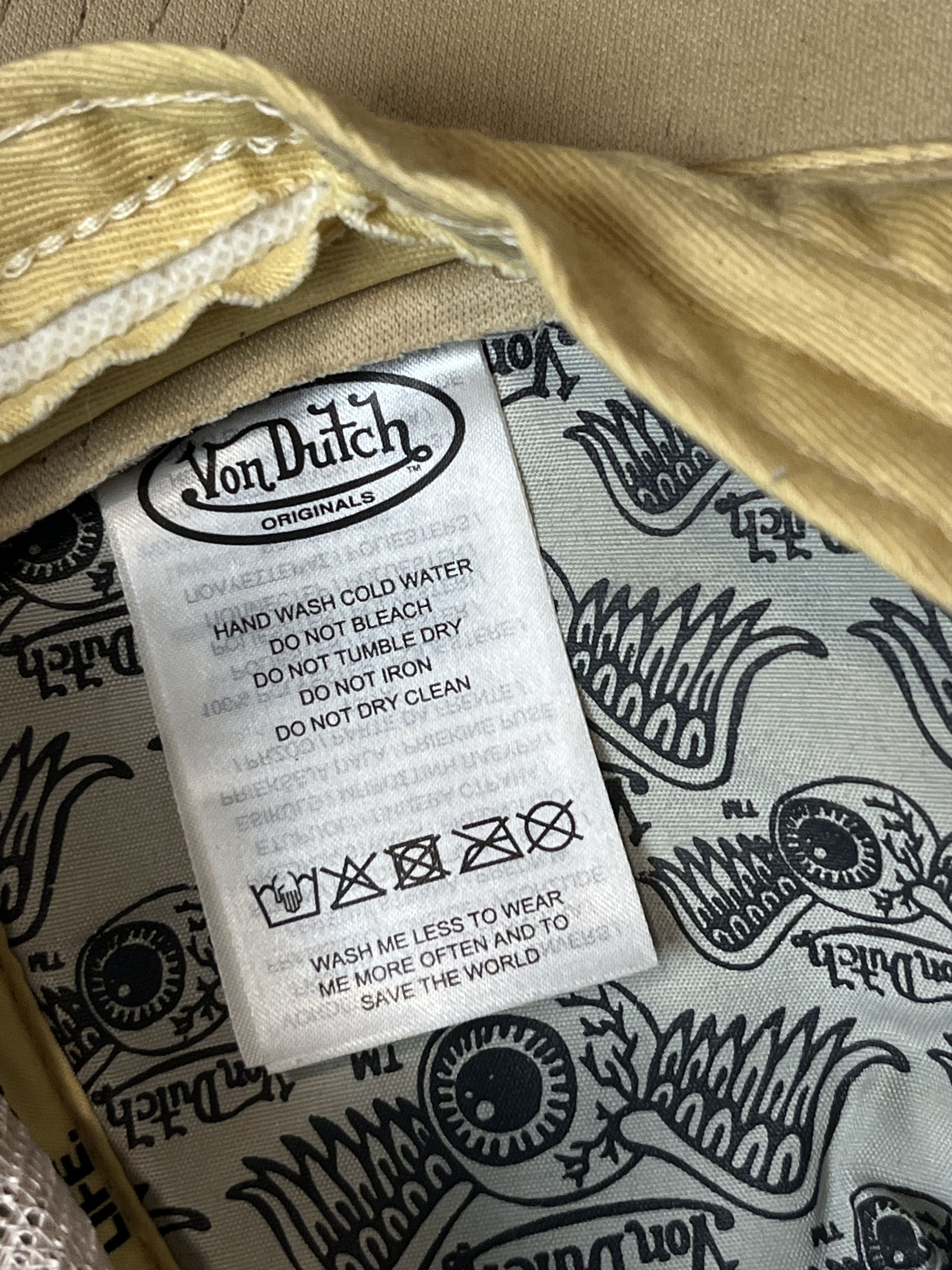 Vintage × Von Dutch Von Dutch Flying Eyeball Trucker Hat y2k Ed Hardy Drip Size ONE SIZE - 9 Thumbnail
