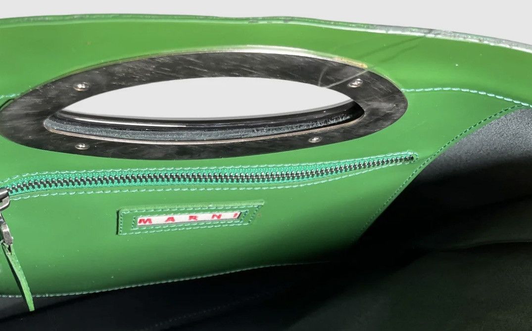 Marni New with tags Marni green patent leather bag. collection Size ONE SIZE - 2 Thumbnail