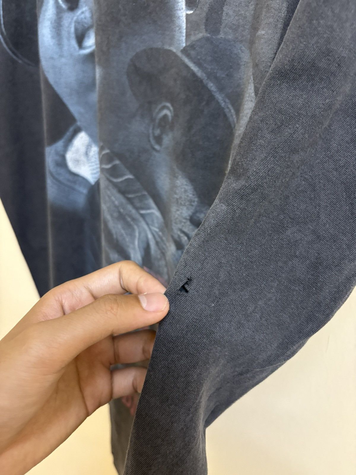 Rap Tees Vintage Rare Notorious BIG Biggie Big Face Rap Band Tee Size US XL / EU 56 / 4 - 11 Thumbnail