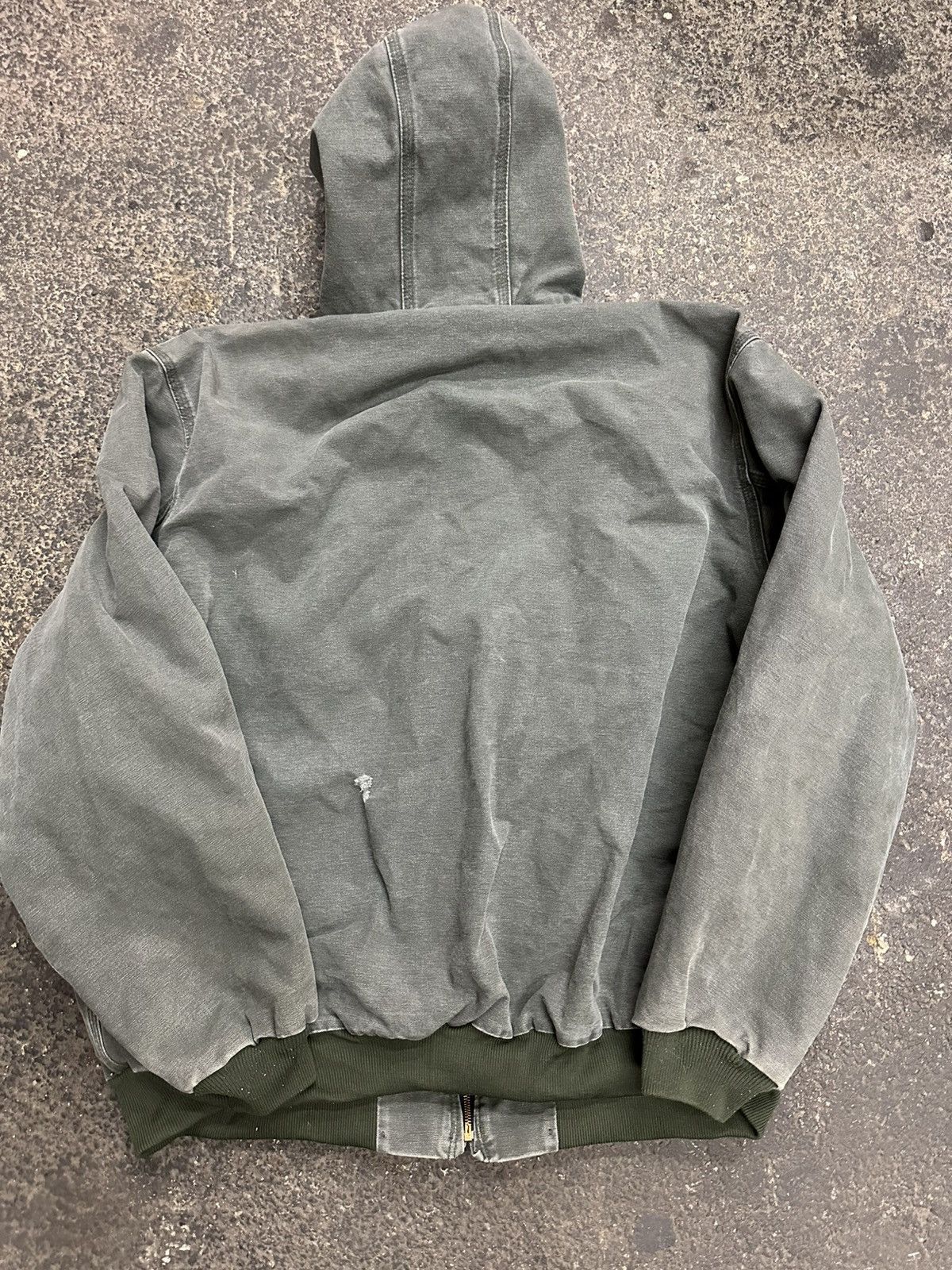 Carhartt Vintage carhartt mos green hooded jacket Size US XXL / EU 58 / 5 - 9 Thumbnail
