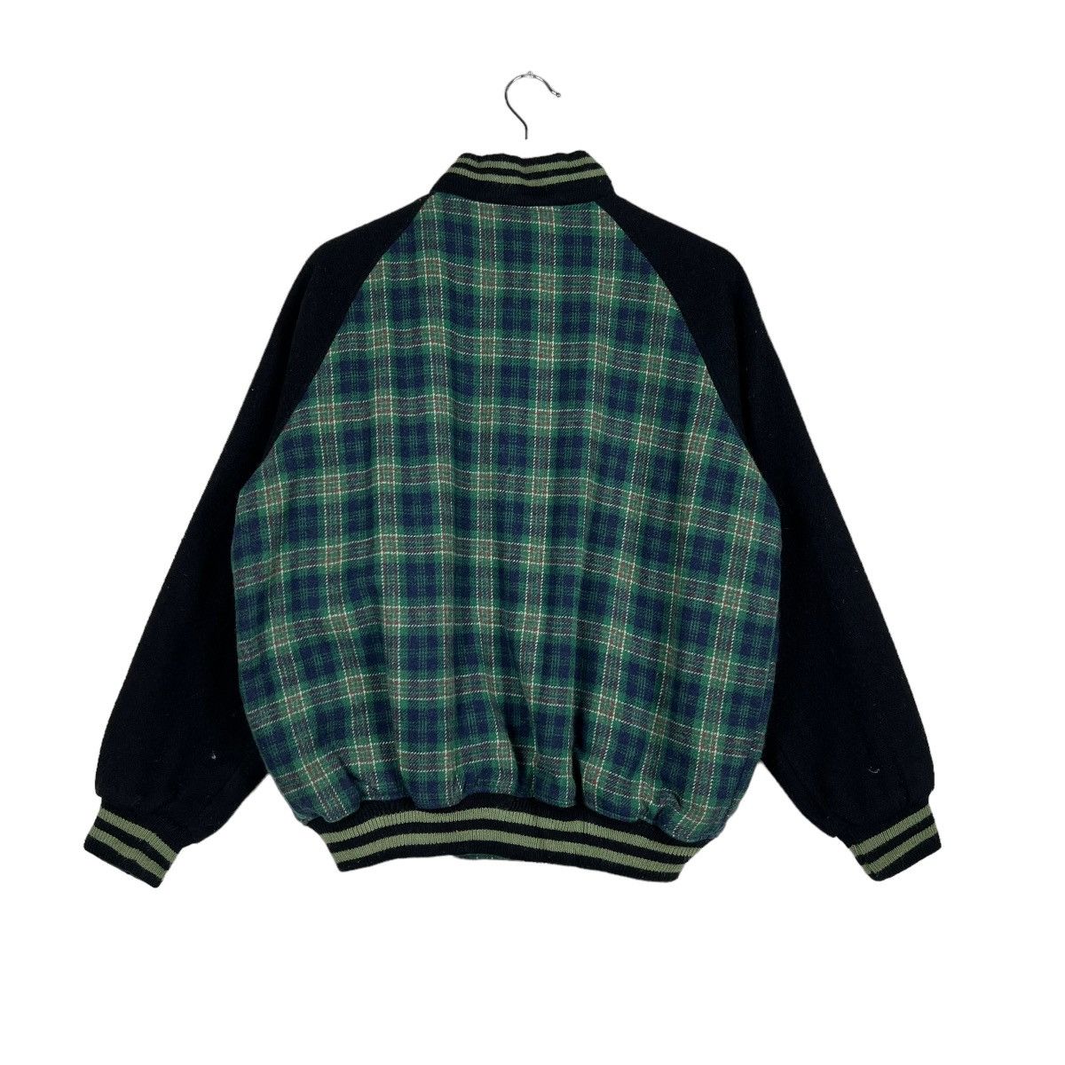 Japanese Brand 🔥 CABIN TARTAN PLAID BOMBER JACKET Size US L / EU 52-54 / 3 - 8 Thumbnail