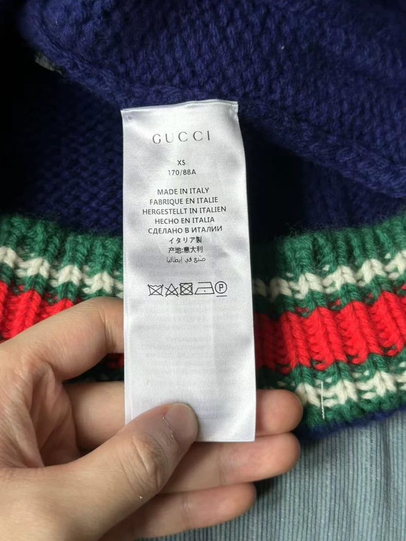 Gucci Gucci Red and green cardigan jacket 2502-Nextarrow Size US XS / EU 42 / 0 - 4 Thumbnail