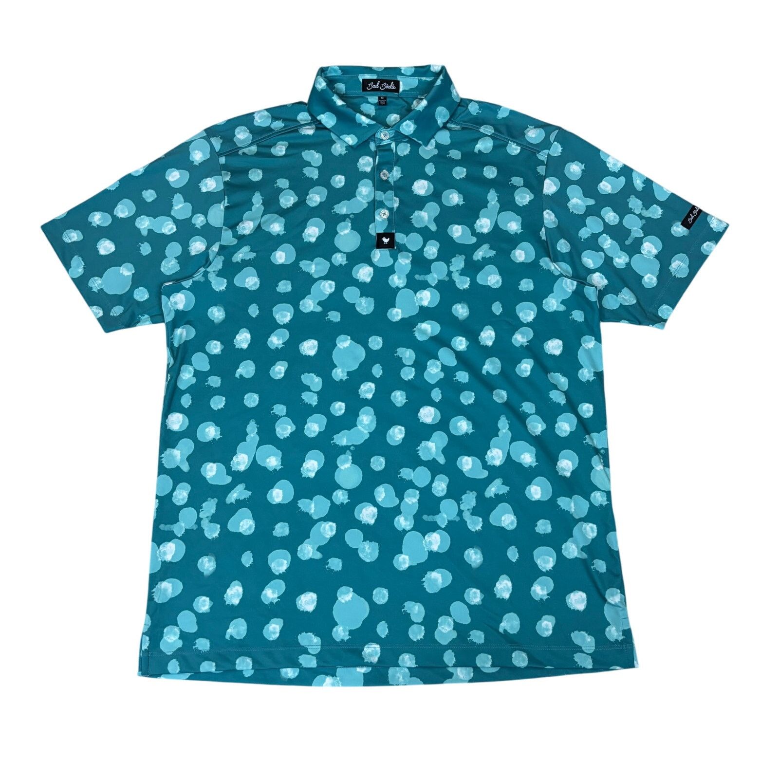 Other Bad Birdie Waterboy Water Drops Golf Polo Shirt Men's Medium Size US M / EU 48-50 / 2 - 1 Thumbnail