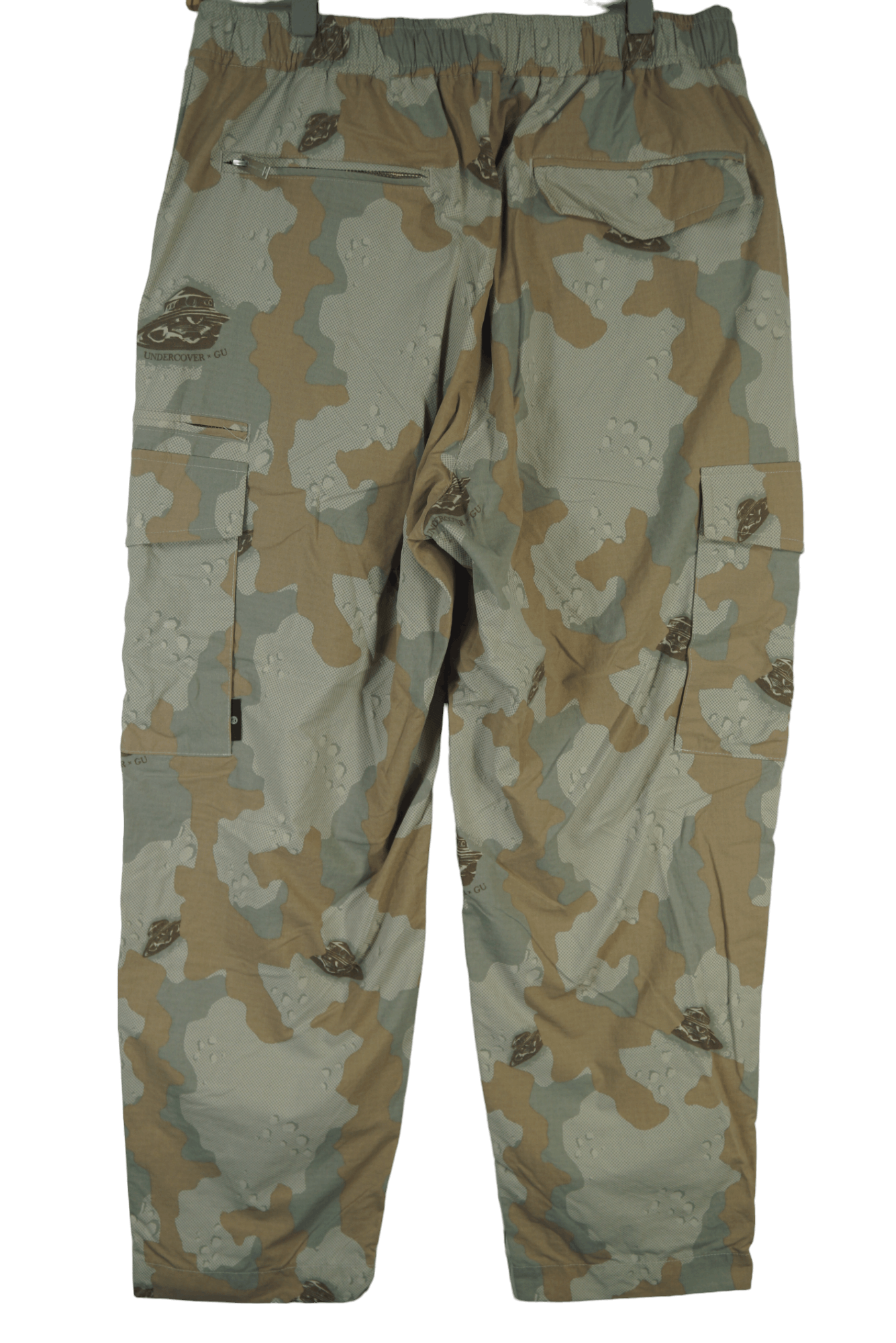 GU × Japanese Brand × Undercover Rare GU X Undercover Cargo Pants Camo Design Size US 33 - 7 Thumbnail
