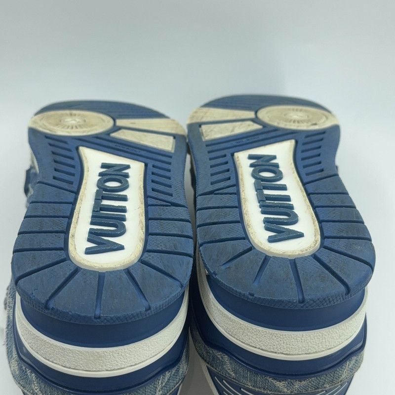 Louis Vuitton Louis Vuitton Denim Low-Top Fashion Sneakers -2508 Size US 8.5 / EU 41-42 - 7 Thumbnail