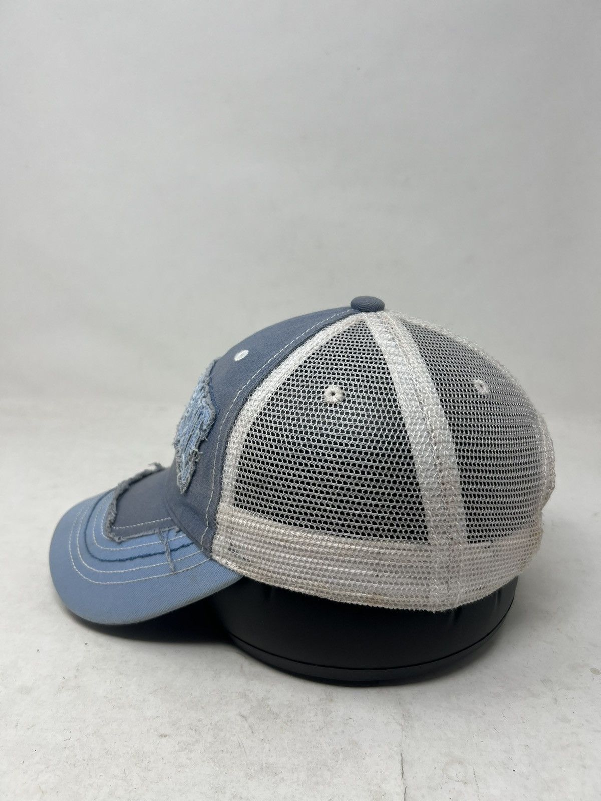 Japanese Brand Yellowstone Distressed Trucker Hat Size ONE SIZE - 3 Thumbnail