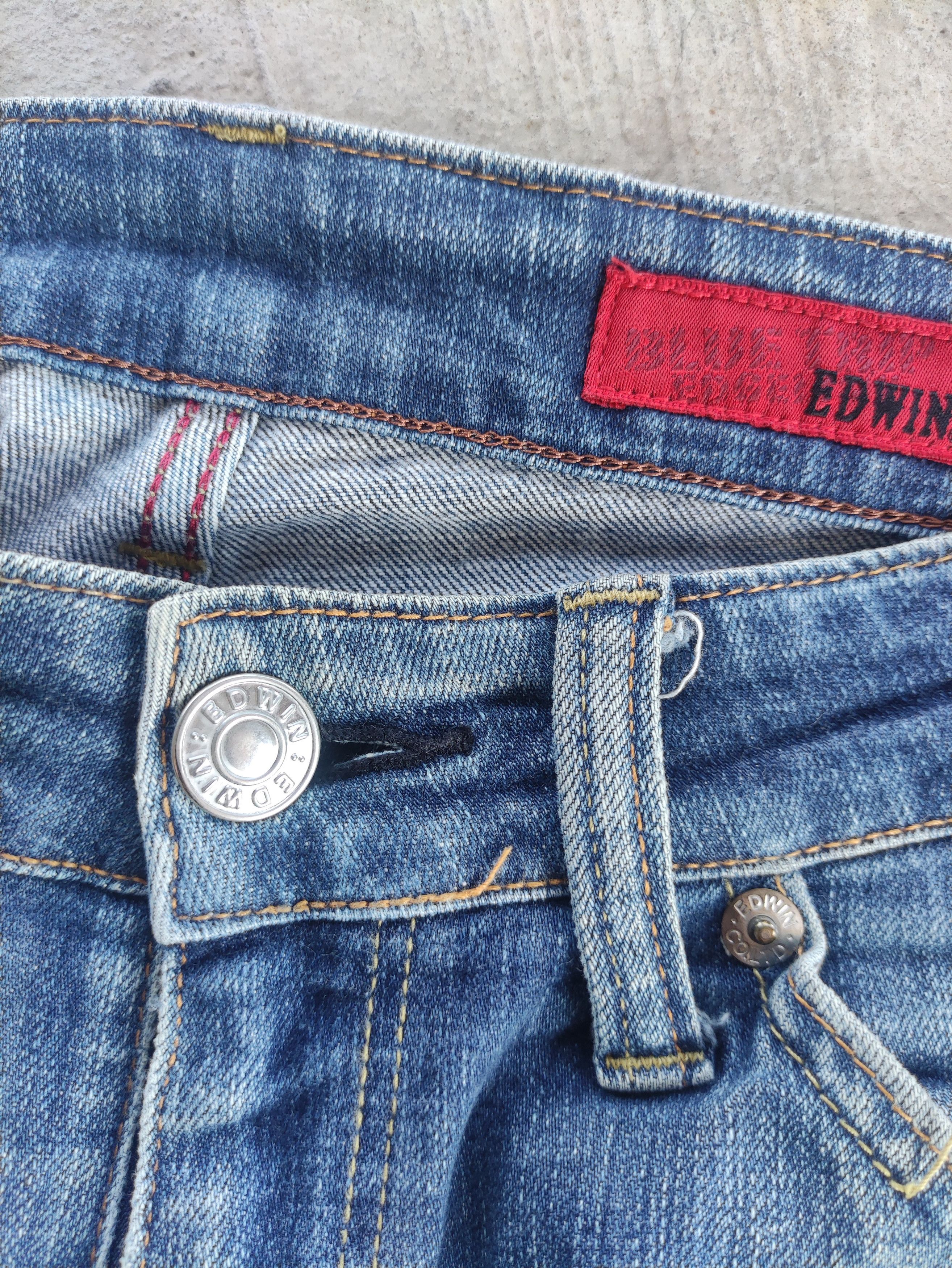 Edwin Vintage Edwin Jean Distressed Faded Denim Pants Size US 32 / EU 48 - 7 Thumbnail