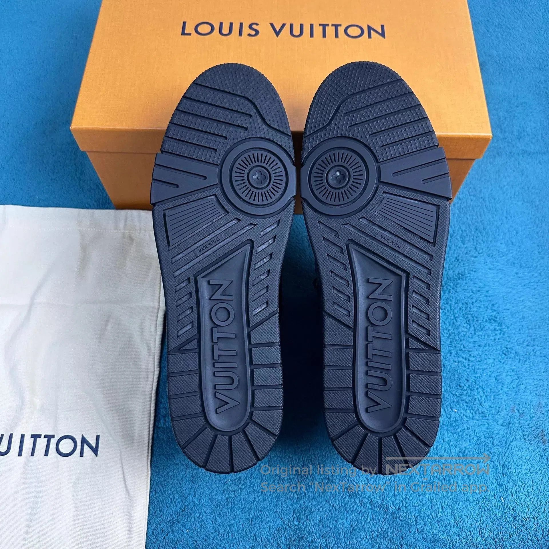 Louis Vuitton Black Low. Size US 11 / EU 44 - 5 Thumbnail