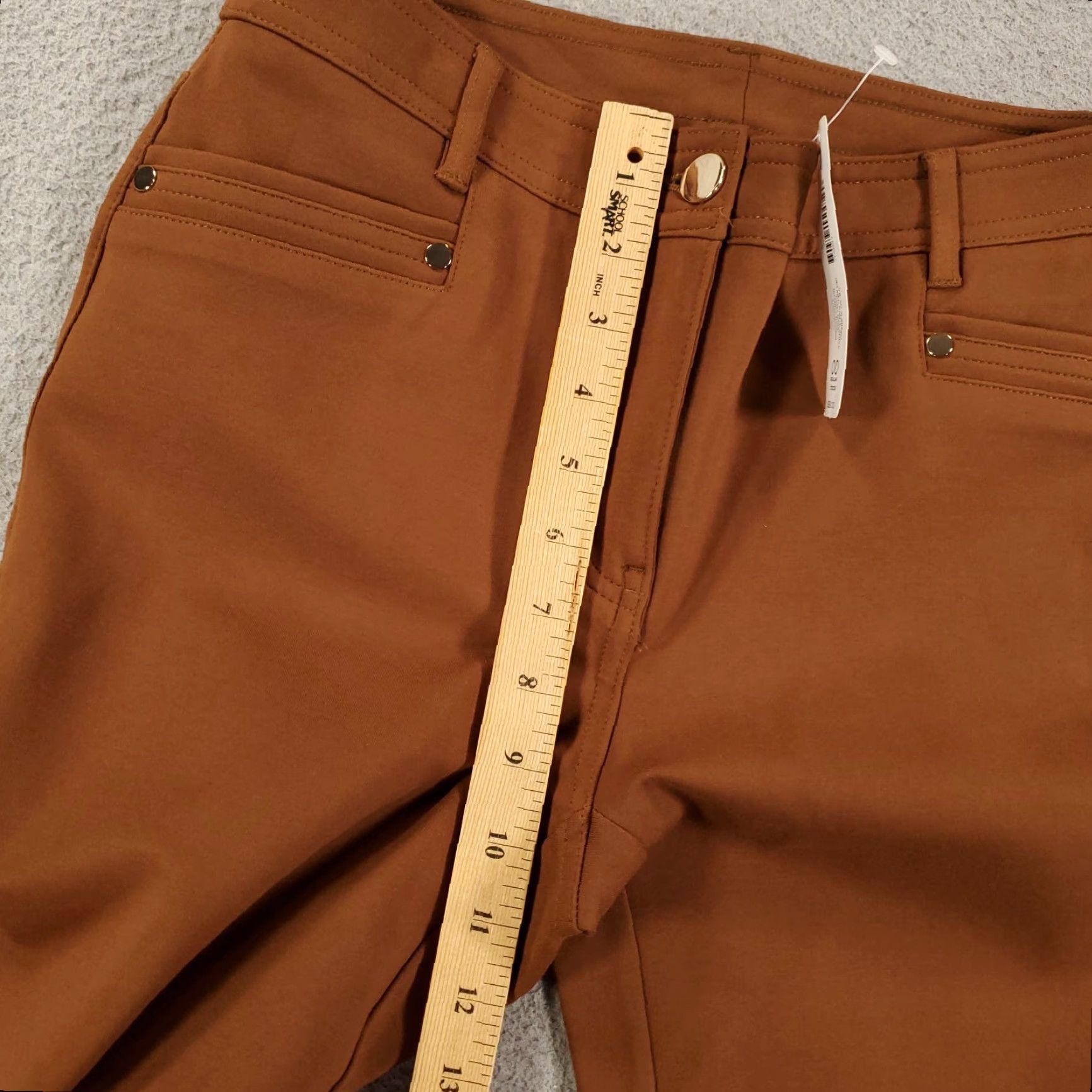 Vintage VINTAGE Chico's Womens Slim Ankle Pants 2XS Brown Ponte Casual Stretch City Fall Size 26" / US 2 / IT 38 - 3 Thumbnail