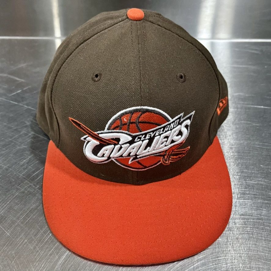 New Era Cleveland Cavaliers NFL Crossover 59FIFTY Hat 7 1/2 Size ONE SIZE - 1 Thumbnail