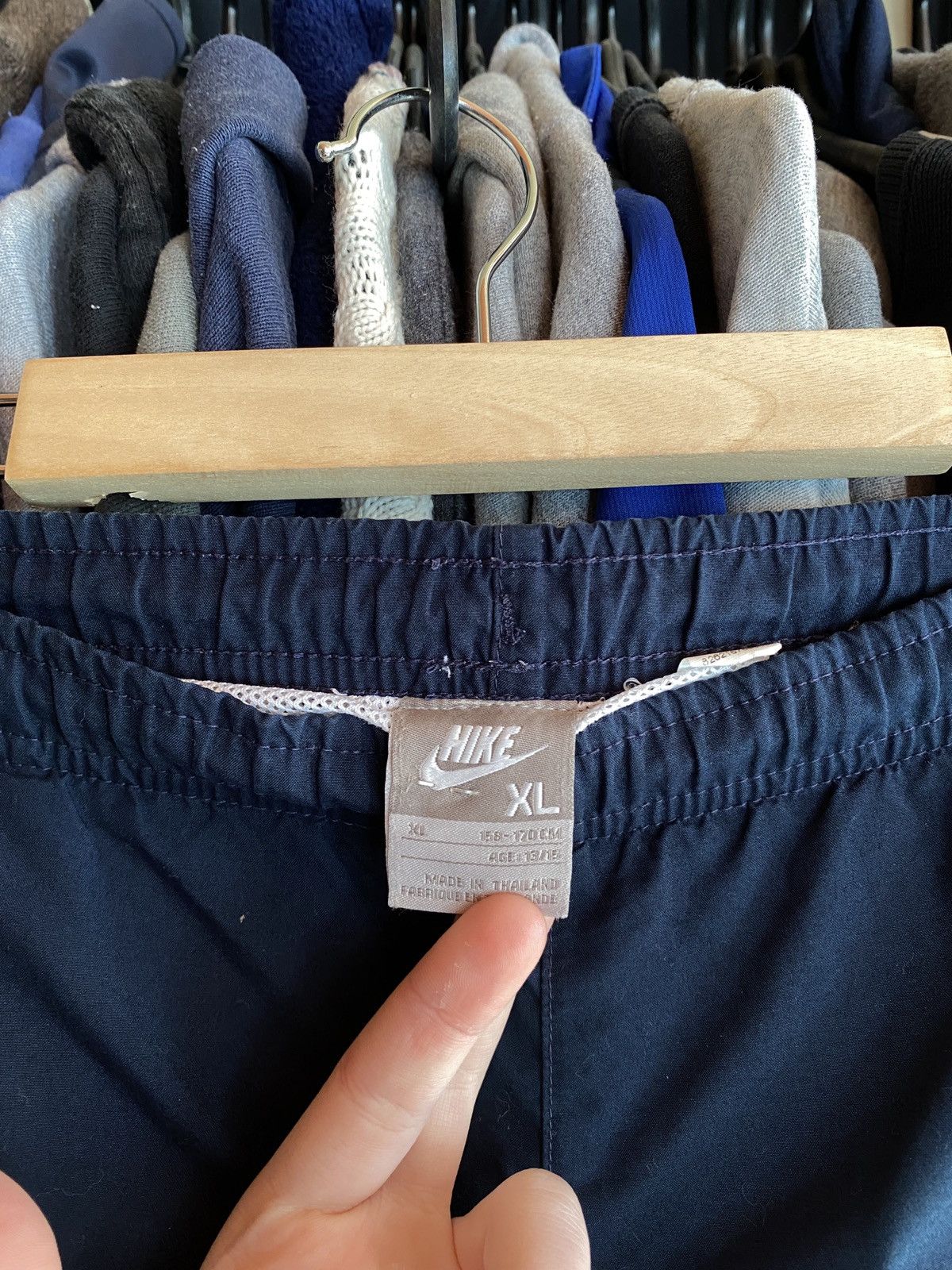 Nike NIKE VINTAGE NYLON SHORTS Y2k Size US 31 - 3 Thumbnail