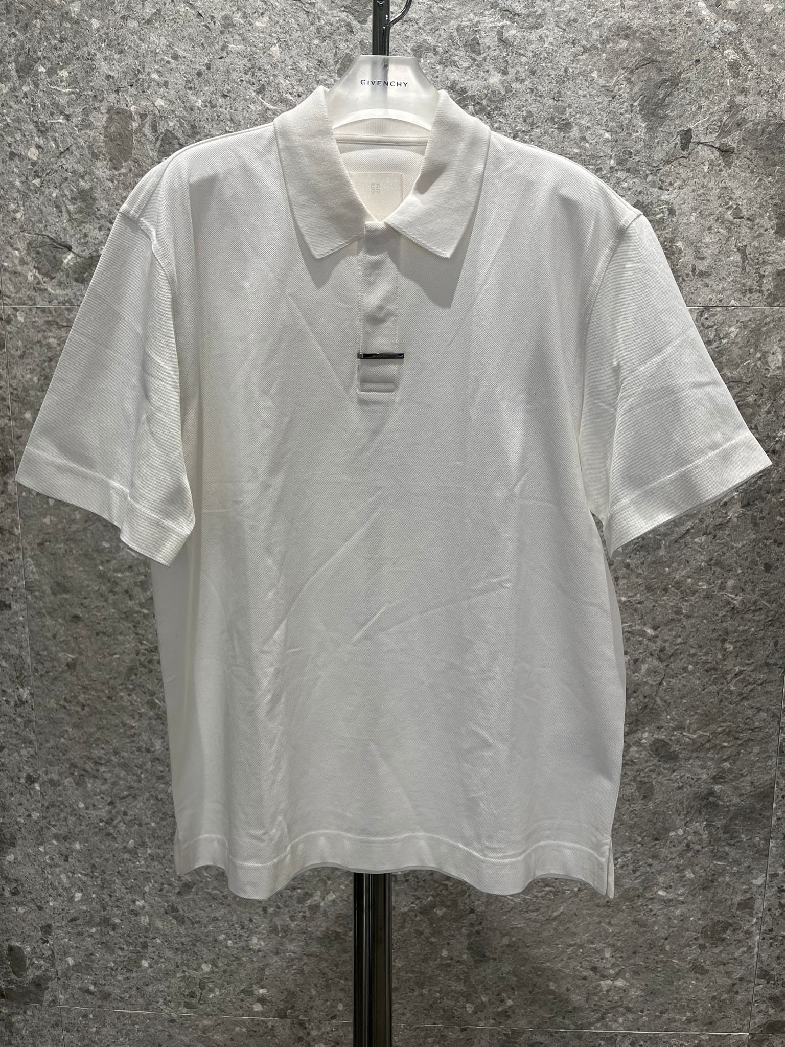Givenchy oc11z0725 Polo Shirt in White Size US L / EU 52-54 / 3 - 7 Thumbnail