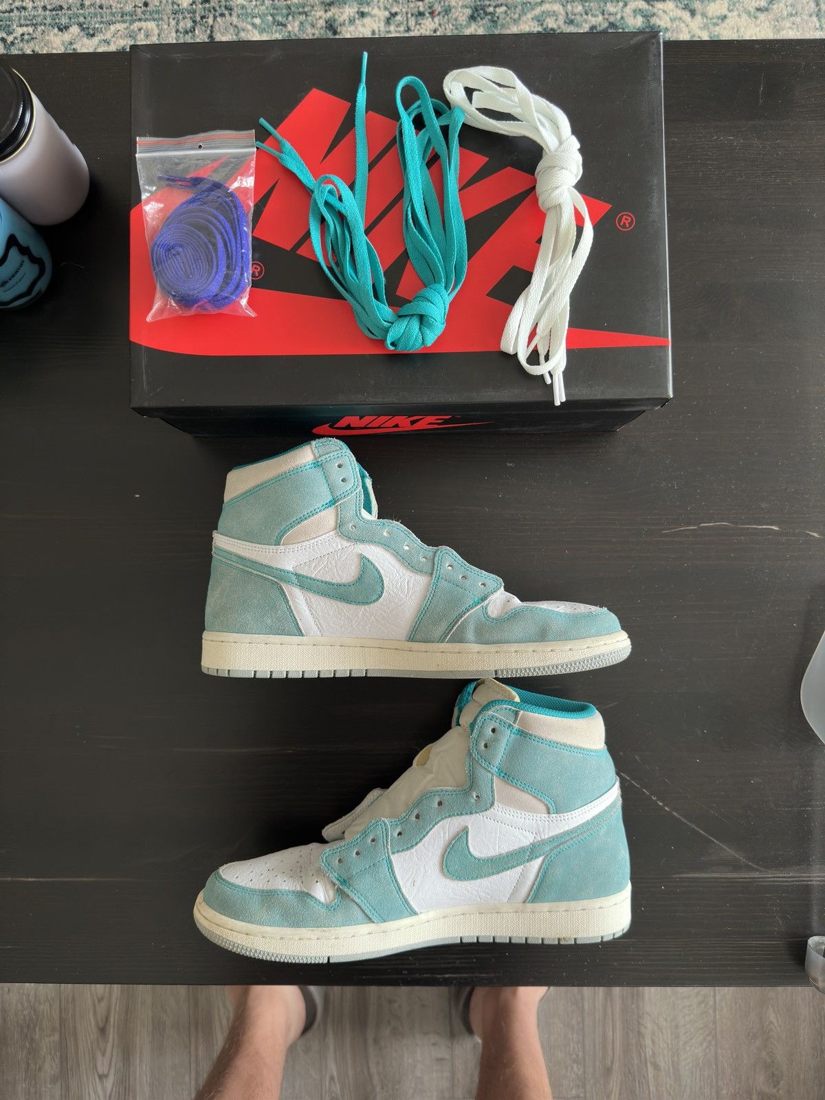 Jordan Brand × Nike Nike Jordan 1 Hi Retro “Turbo Green” Size US 11 / EU 44 - 1 Thumbnail