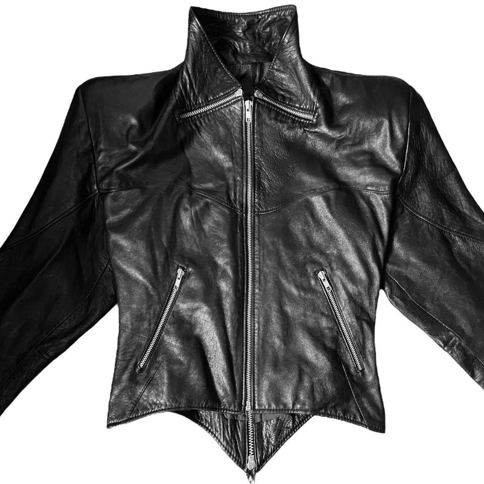 Vintage Archive biker Avant Garde jacket with many zippers 90s 00s Size L / US 10 / IT 46 - 2 Thumbnail