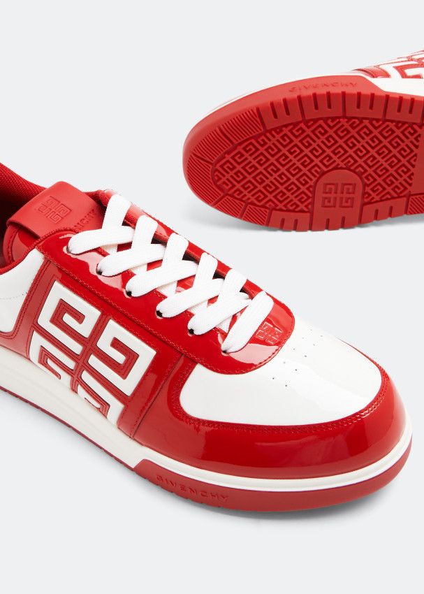 Givenchy o1loc1c0824 Sneakers in White/Red Size US 8 / EU 41 - 3 Thumbnail