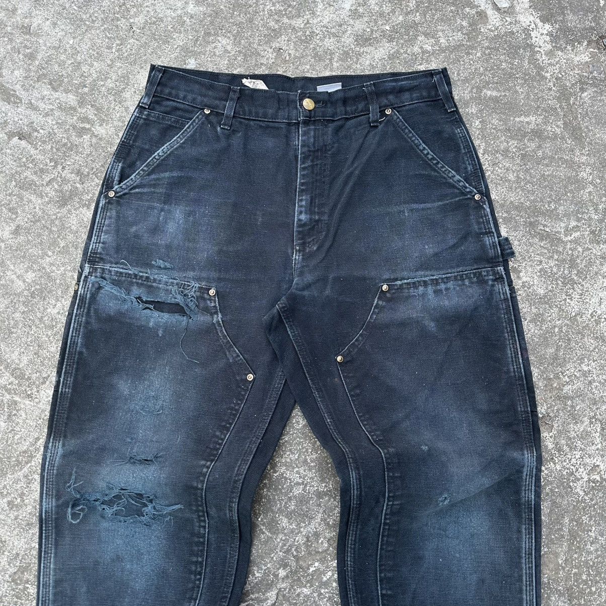 Carhartt (32x30) Grail Crazy Vintage Distressed Carhartt Double Knee Size US 32 / EU 48 - 13 Thumbnail