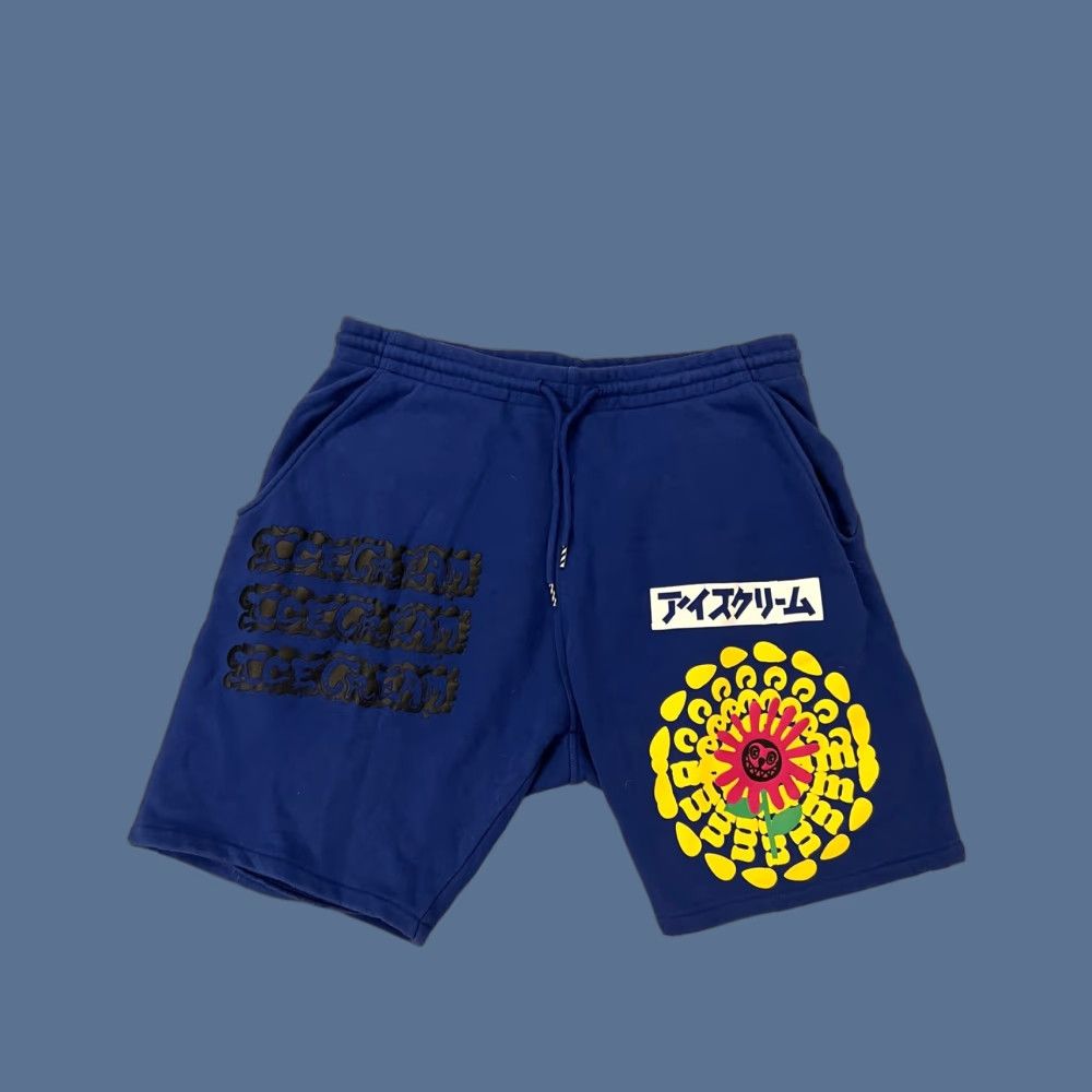 BBC Billionaire Boys Club Icecream Avalanche Shorts Men's XL Blue Summer Short