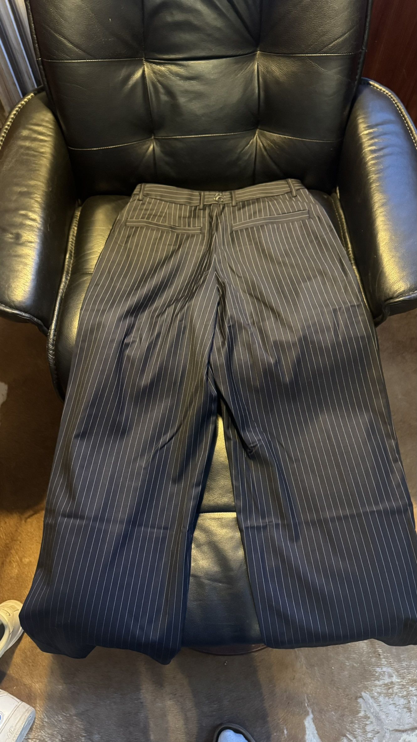 Other Wide Leg Wool Trouser - La Corsia Size US 30 / EU 46 - 9 Thumbnail