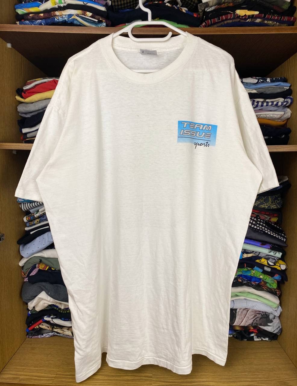 Vintage Vintage Team Issue 1992 "Hasta La Vista" 90s Graphic Tee Size US XL / EU 56 / 4 - 2 Thumbnail