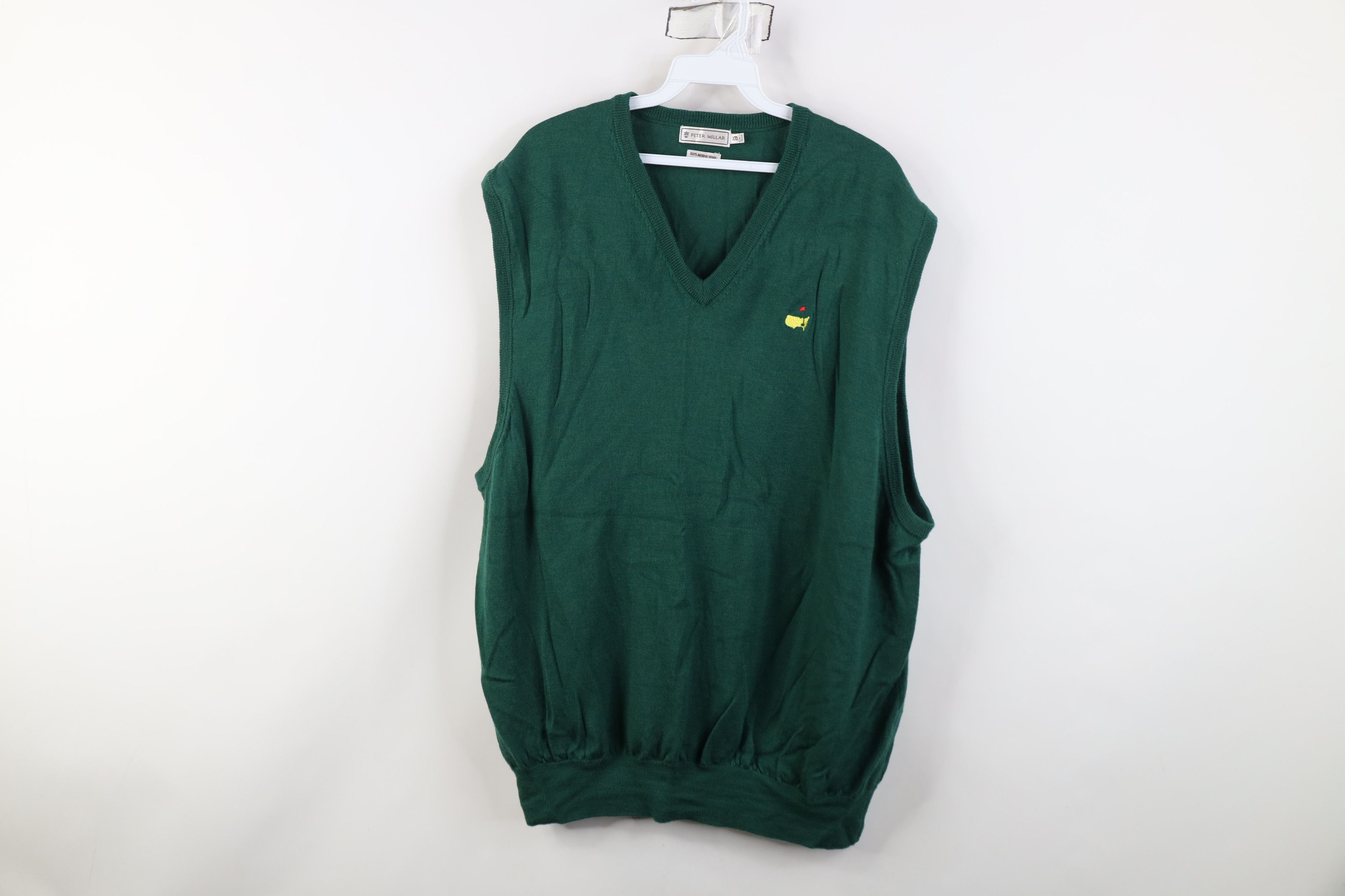 Peter Millar Vintage Peter Millar The Masters Wool Knit Golf Sweater Vest Size US XXL / EU 58 / 5 - 1 Thumbnail