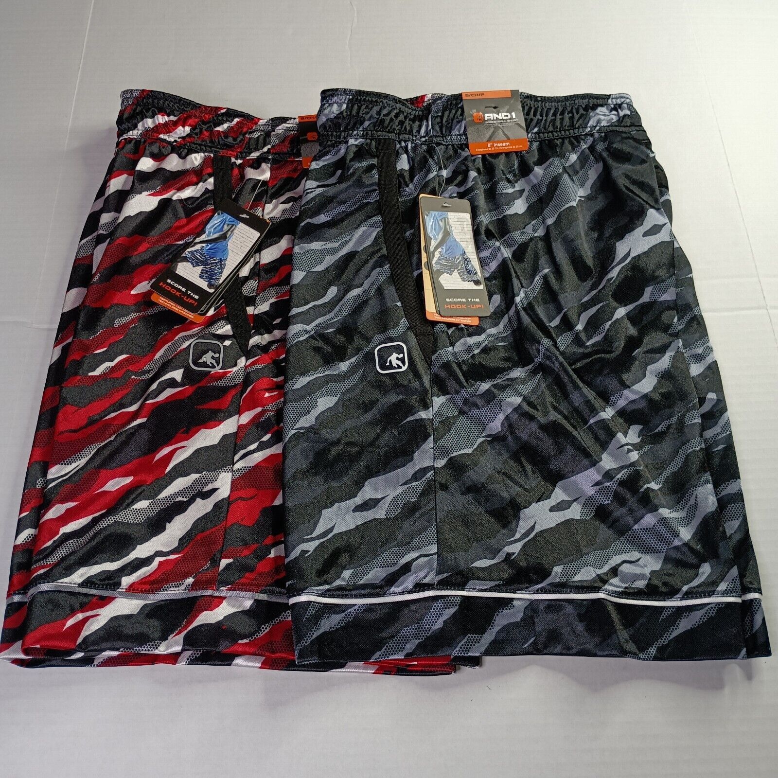 & Other Stories 2 AND1 Offense Athletic Shorts Men’s S Red Gray 8" Inseam Size US 28 / EU 44 - 1 Thumbnail