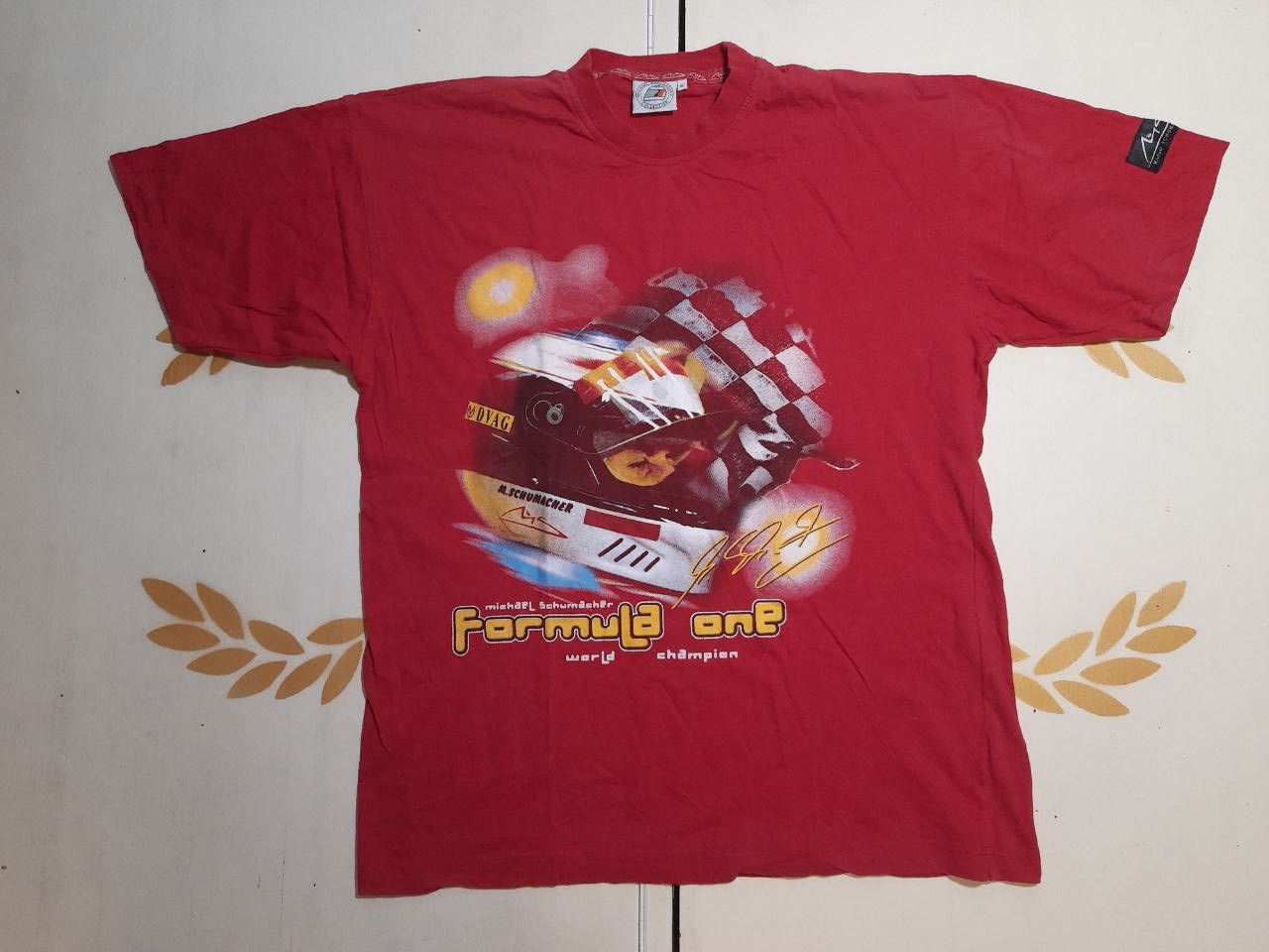 Vintage Michael Schumacher Collection T-Shirt Vintage 90's Size US XL / EU 56 / 4 - 2 Thumbnail