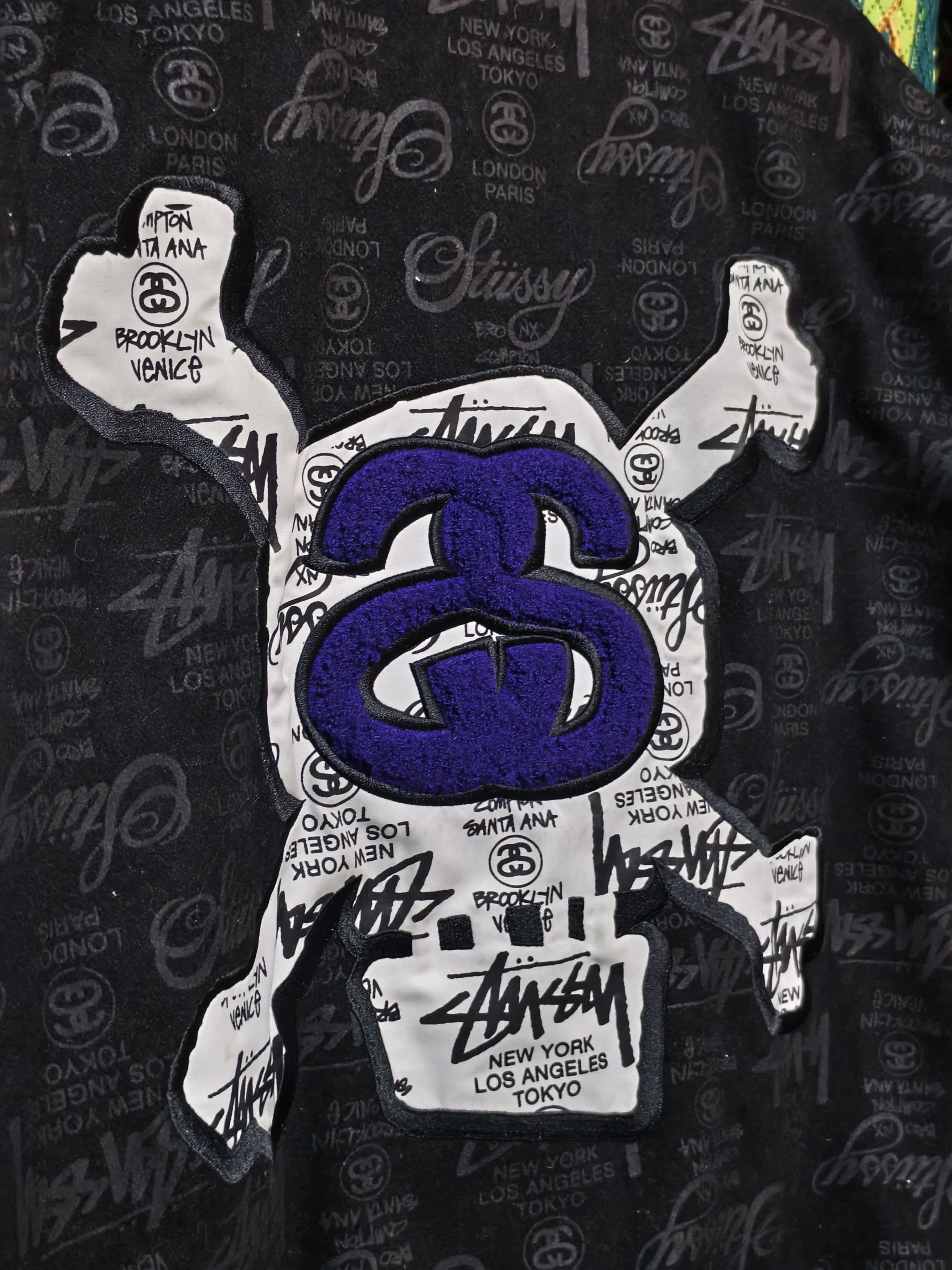 Stussy ☠️ Stussy 25th Anniversary World Tour Varsity Jacket Size US L / EU 52-54 / 3 - 5 Thumbnail