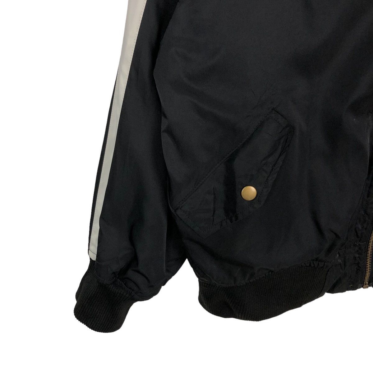 Japanese Brand 🔥RIOT RIOT VINTAGE BOMBER JACKET IGNI UTILITY BLACK Size US M / EU 48-50 / 2 - 3 Thumbnail
