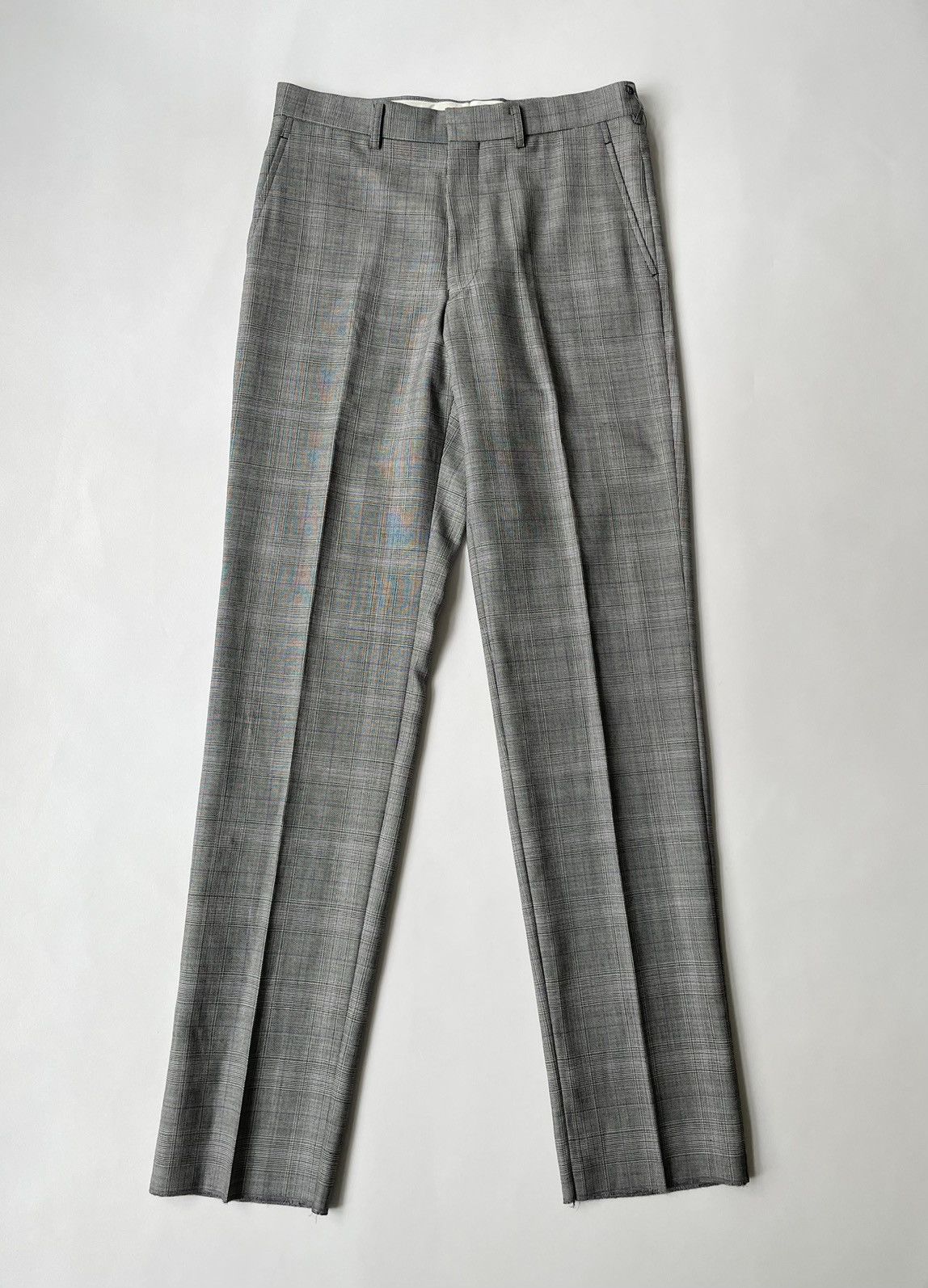 Comme des Garcons A/W 09 Check Wool Trousers Size US 32 / EU 48 - 2 Thumbnail