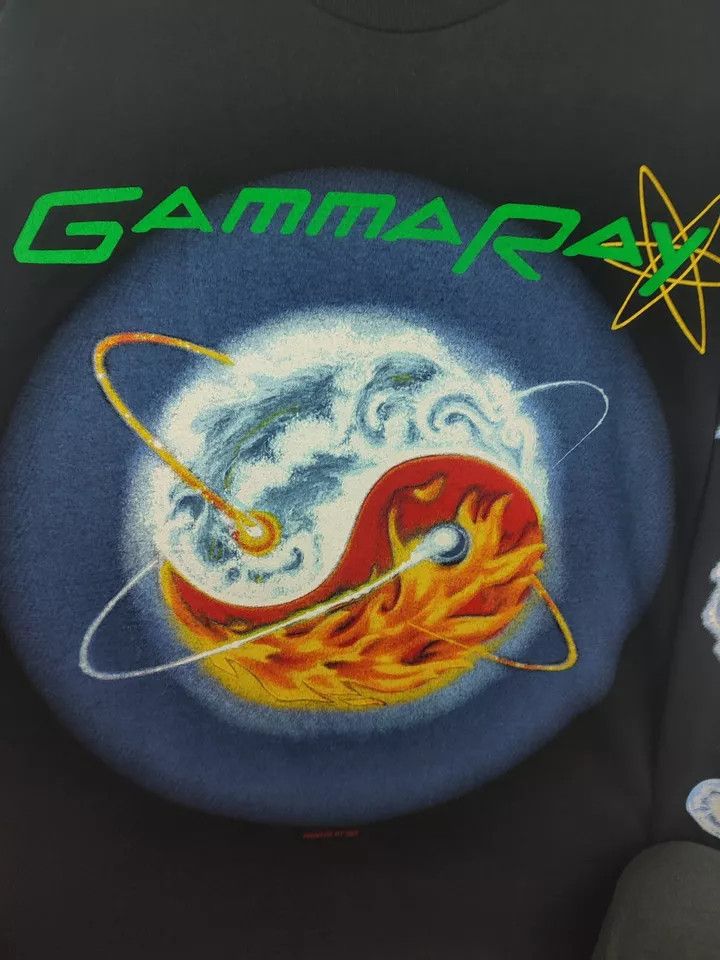 Vintage Rare Vintage Gamma Ray — Insanity and Genius 1994 Tour ROCK Size US XL / EU 56 / 4 - 11 Thumbnail