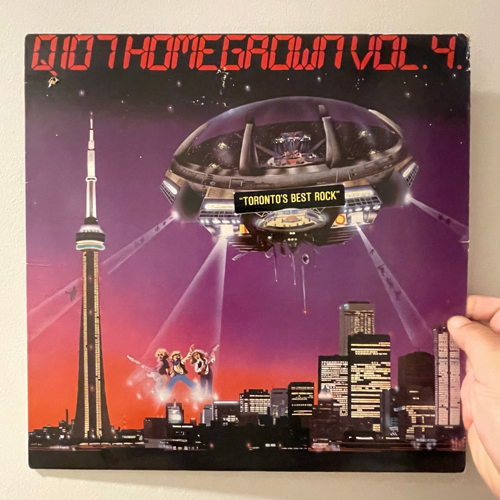 INTENTIONALLY BLANK Q107 Homegrown Vol. 4 LP toronto canada AOR rock vinyl music Size ONE SIZE - 1 Thumbnail