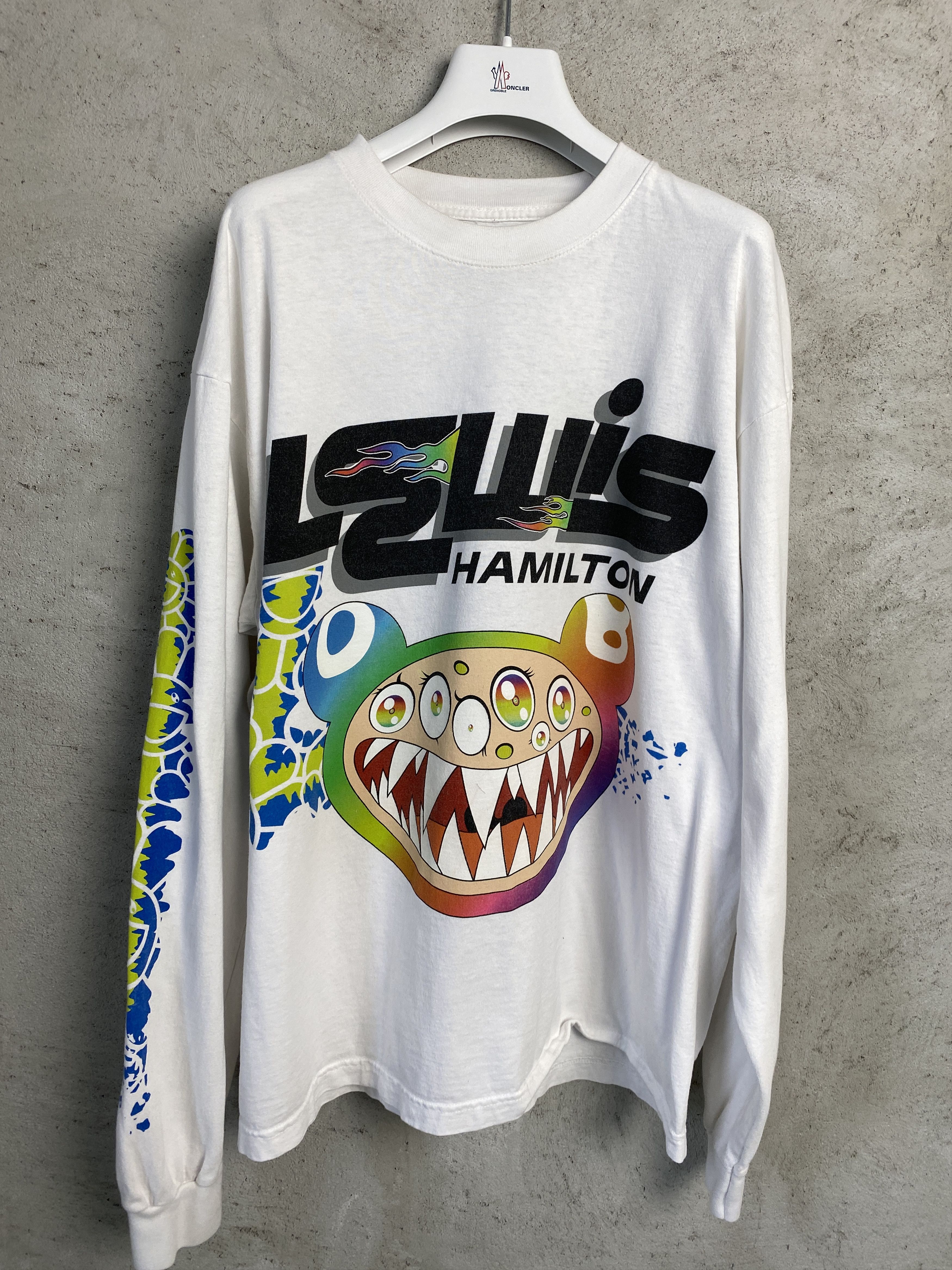Takashi Murakami Takashi Murakami +44 Lewis Hamilton long sleeve t-shirt tee Size US L / EU 52-54 / 3 - 1 Thumbnail
