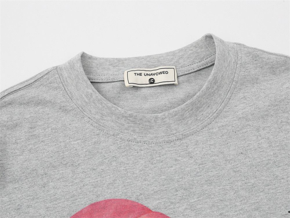 Japanese Brand Men's Loose-Fit Casual Crew Neck T-Shirt with Peach Print Size US M / EU 48-50 / 2 - 3 Thumbnail