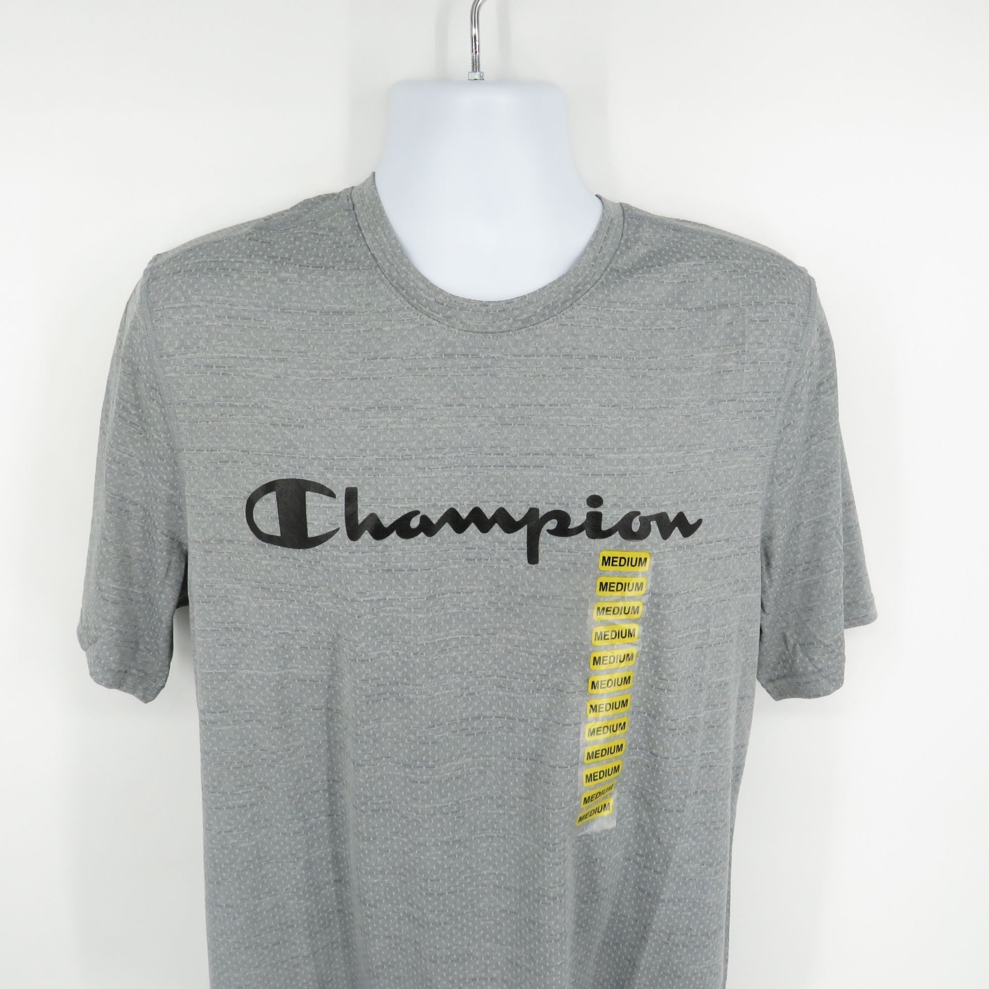 Champion Champion Gray Short-Sleeve T-Shirt Medium Logo Print Activew Size US M / EU 48-50 / 2 - 3 Thumbnail