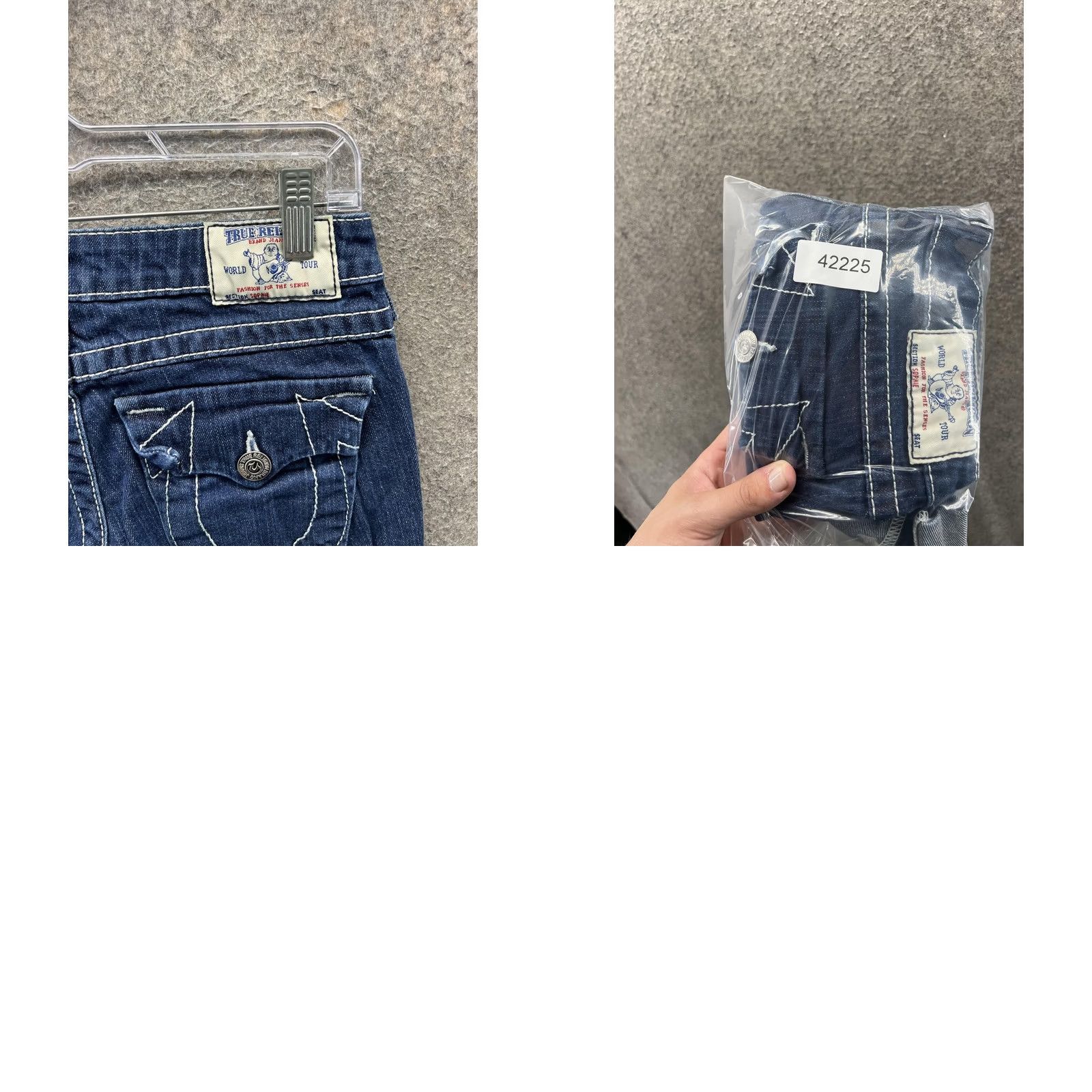 True Religion True Religion Jeans Capri Womens 26 Blue Dark Wash Denim Rolled Capris Slim 5-Pocket Ankle Zipper Summer Women’s Size 26" / US 2 / IT 38 - 8 Thumbnail